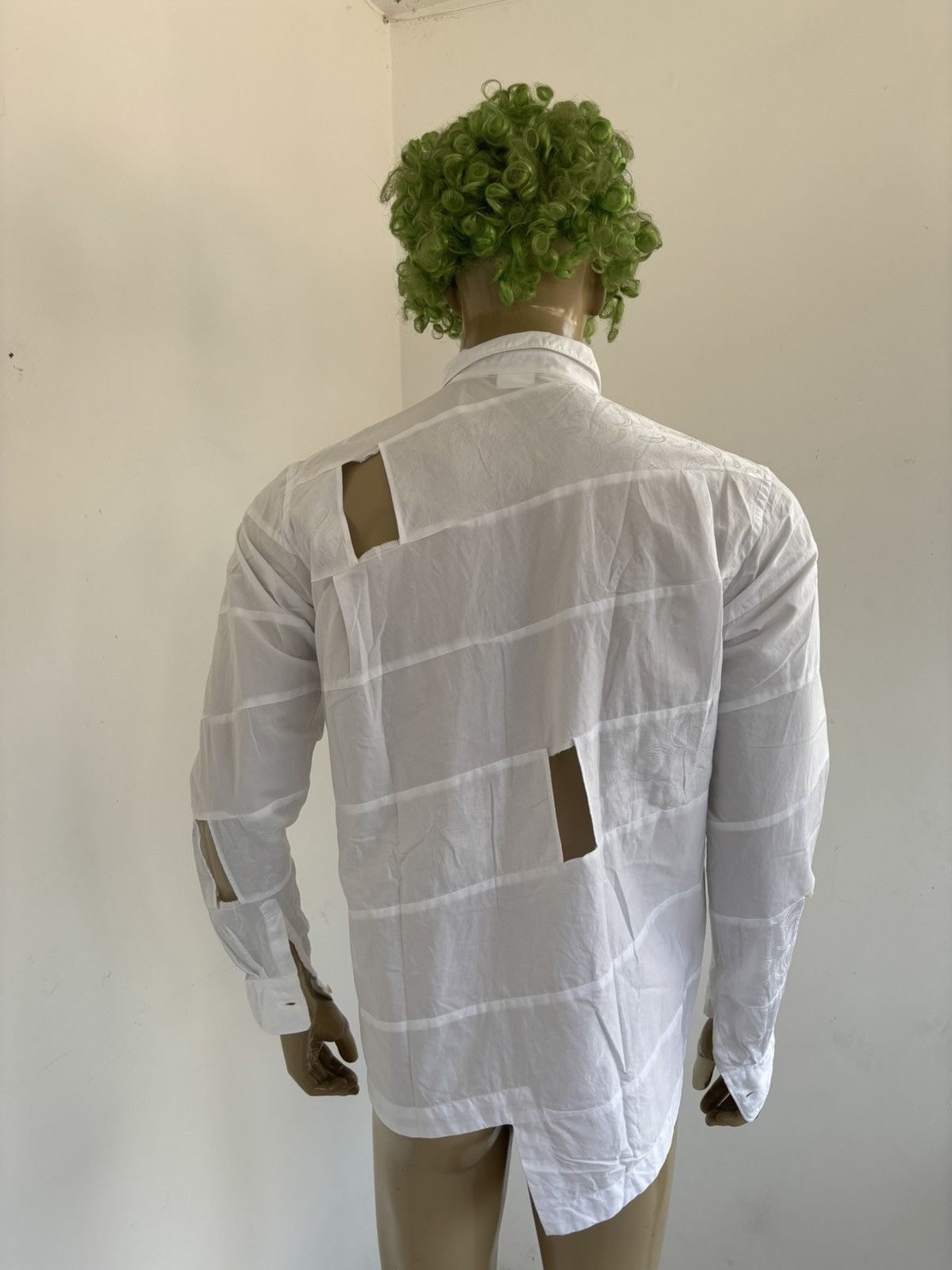 Comme des Garcons SS15 Asymmerical Cut Out Shirt Size US M / EU 48-50 / 2 - 10 Thumbnail