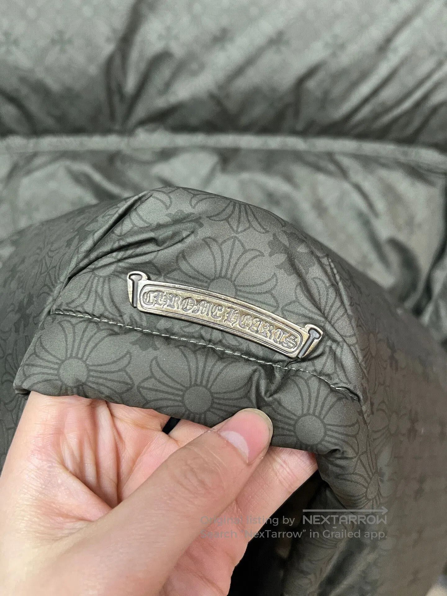 Chrome Hearts chrome hearts green printed puffer jacket. Size US M / EU 48-50 / 2 - 6 Thumbnail