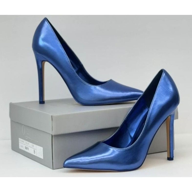 Other OLIVIA FERGUSON / Royal / Metallic Blue / Pointed-Toe/ Stil Size US 8 / IT 38 - 7 Thumbnail