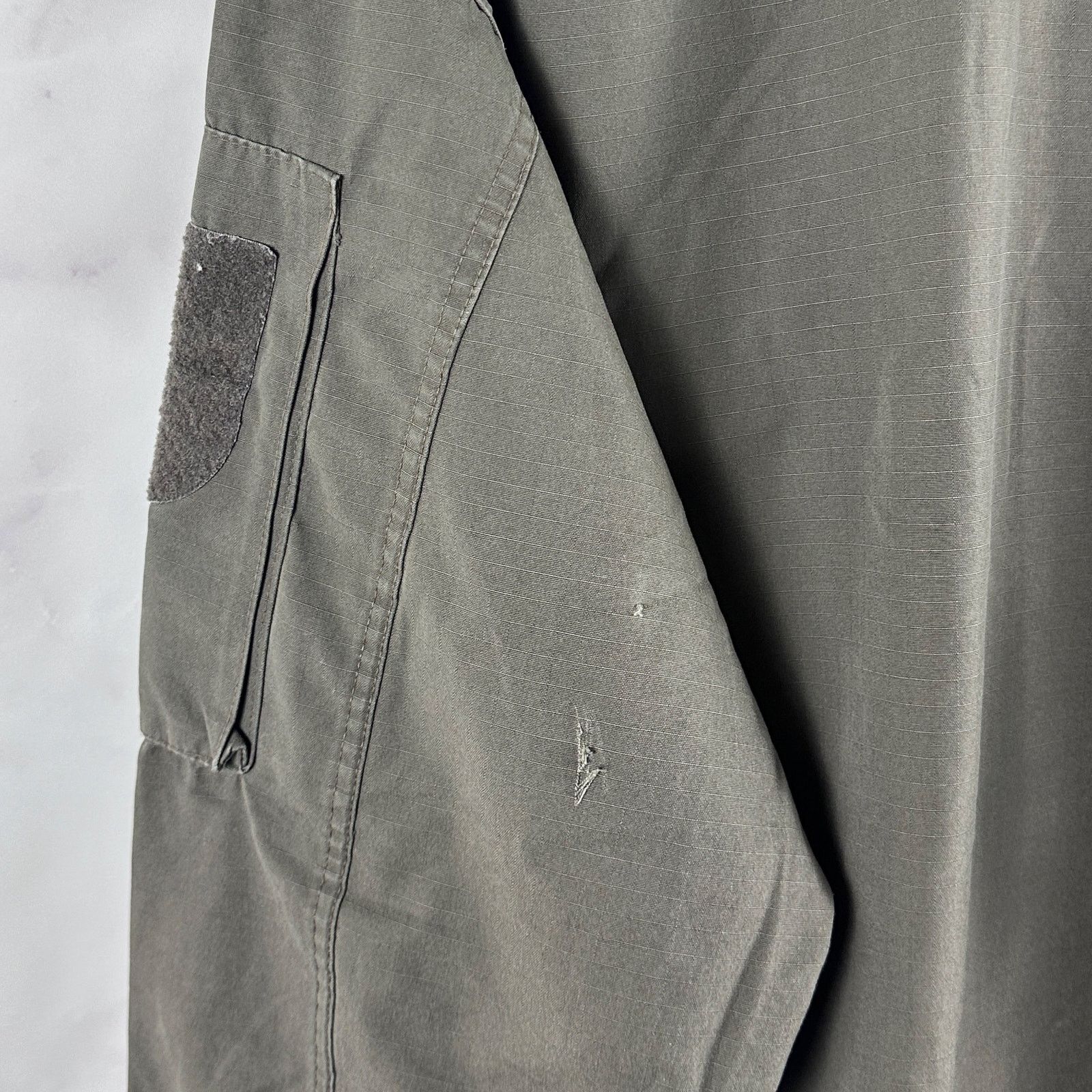 Vintage Austrian Military Green KAZ-03 Ripstop Shirt Size US L / EU 52-54 / 3 - 7 Thumbnail