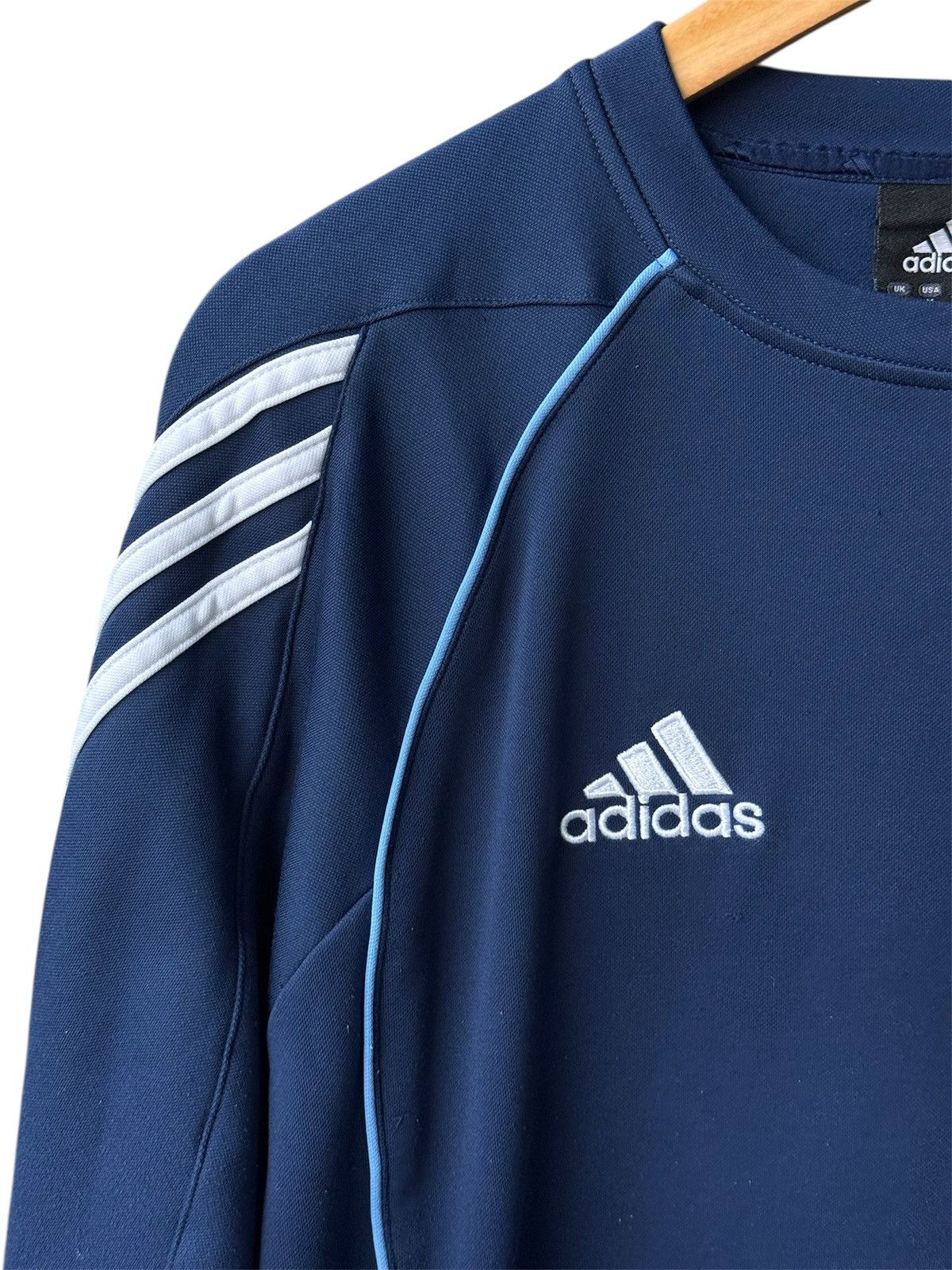 Adidas Vintage 2005 Real Madrid training adidas Sweatshirt Size US M / EU 48-50 / 2 - 5 Thumbnail