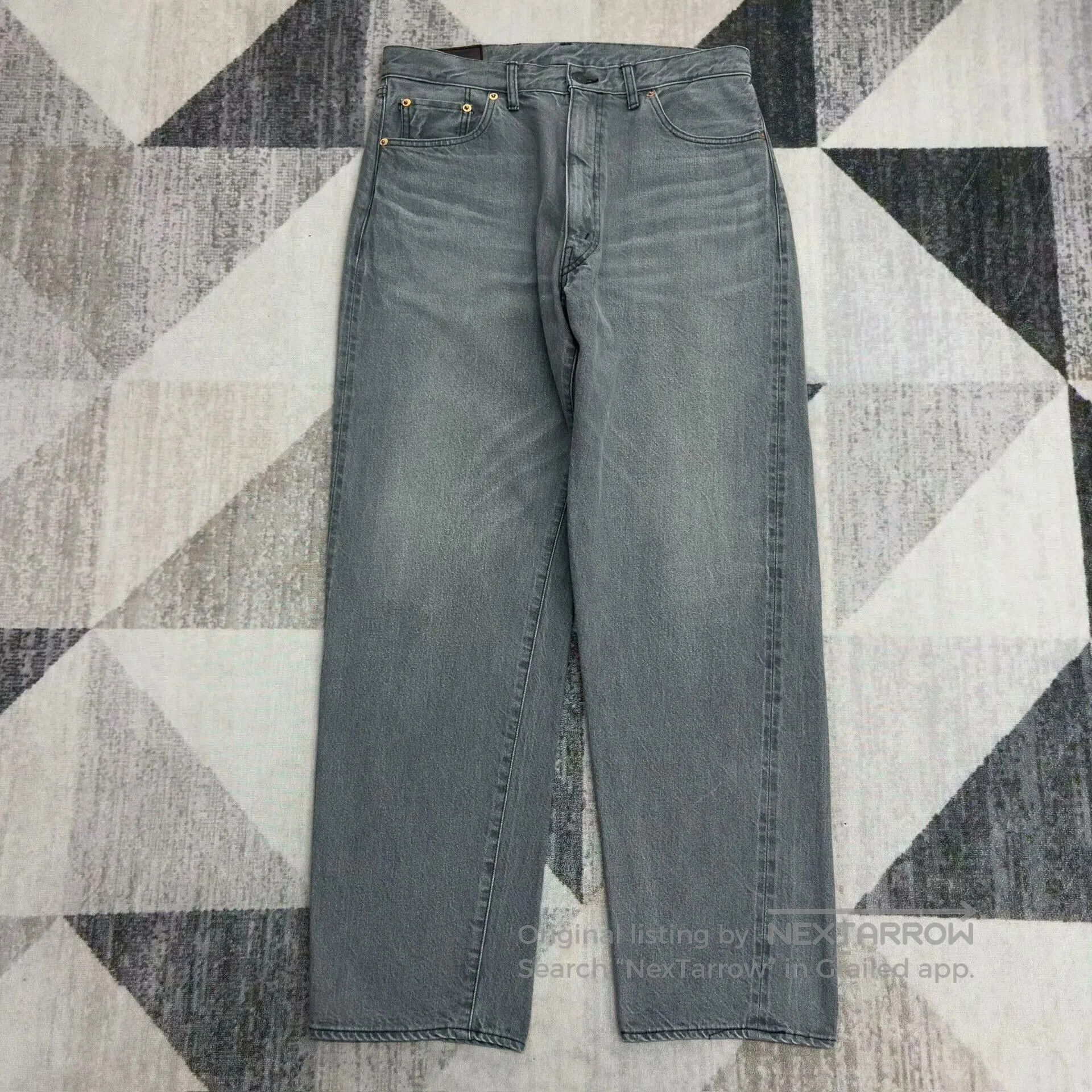 Kaptain Sunshine KAPTAIN SUNSHINE 5P Straight Cut Jeans. Size US 30 / EU 46 - 1 Thumbnail