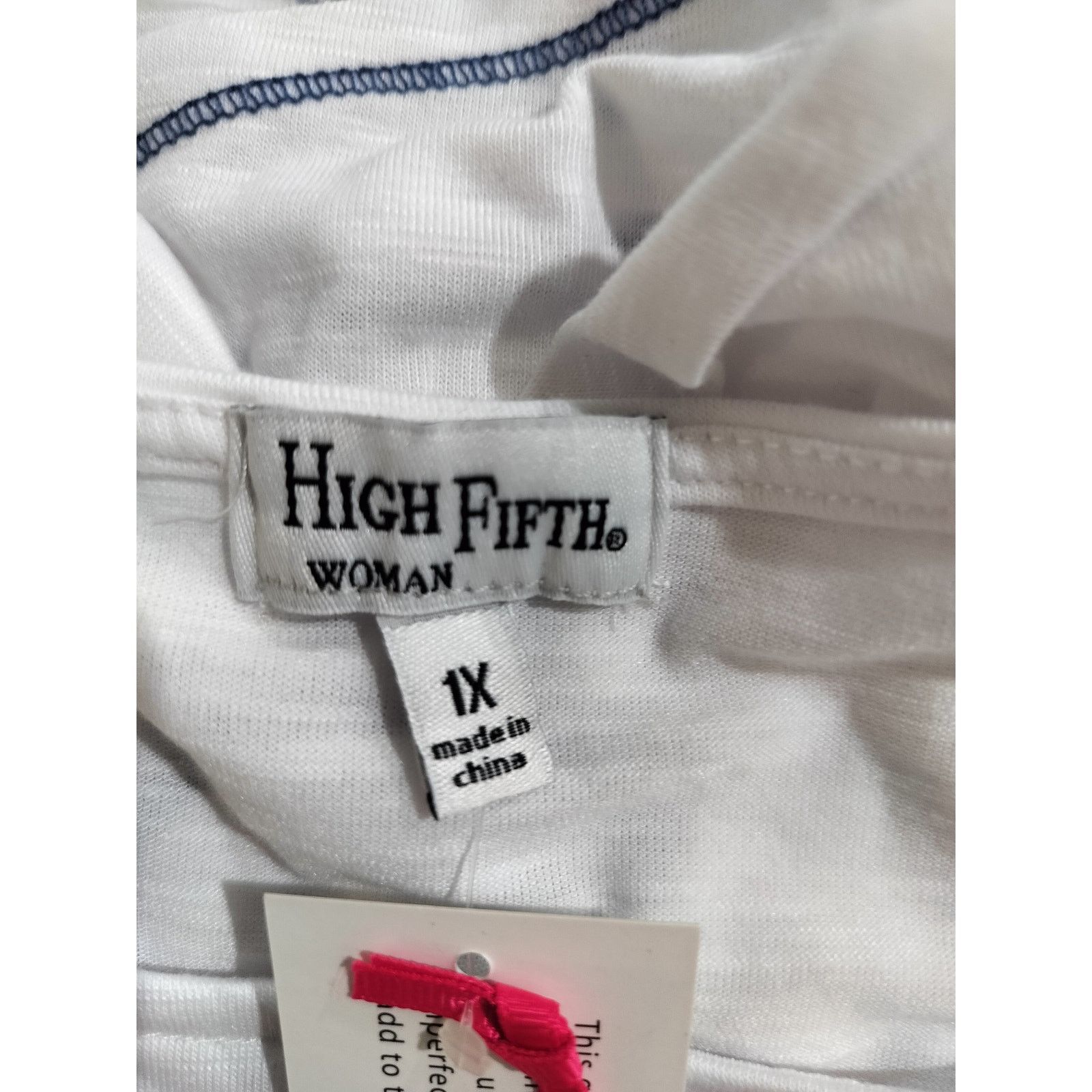 Other High Fifth Women’s 1X Graphic Tee Casual Short Sleeve Top Size XL / US 12-14 / IT 48-50 - 6 Thumbnail