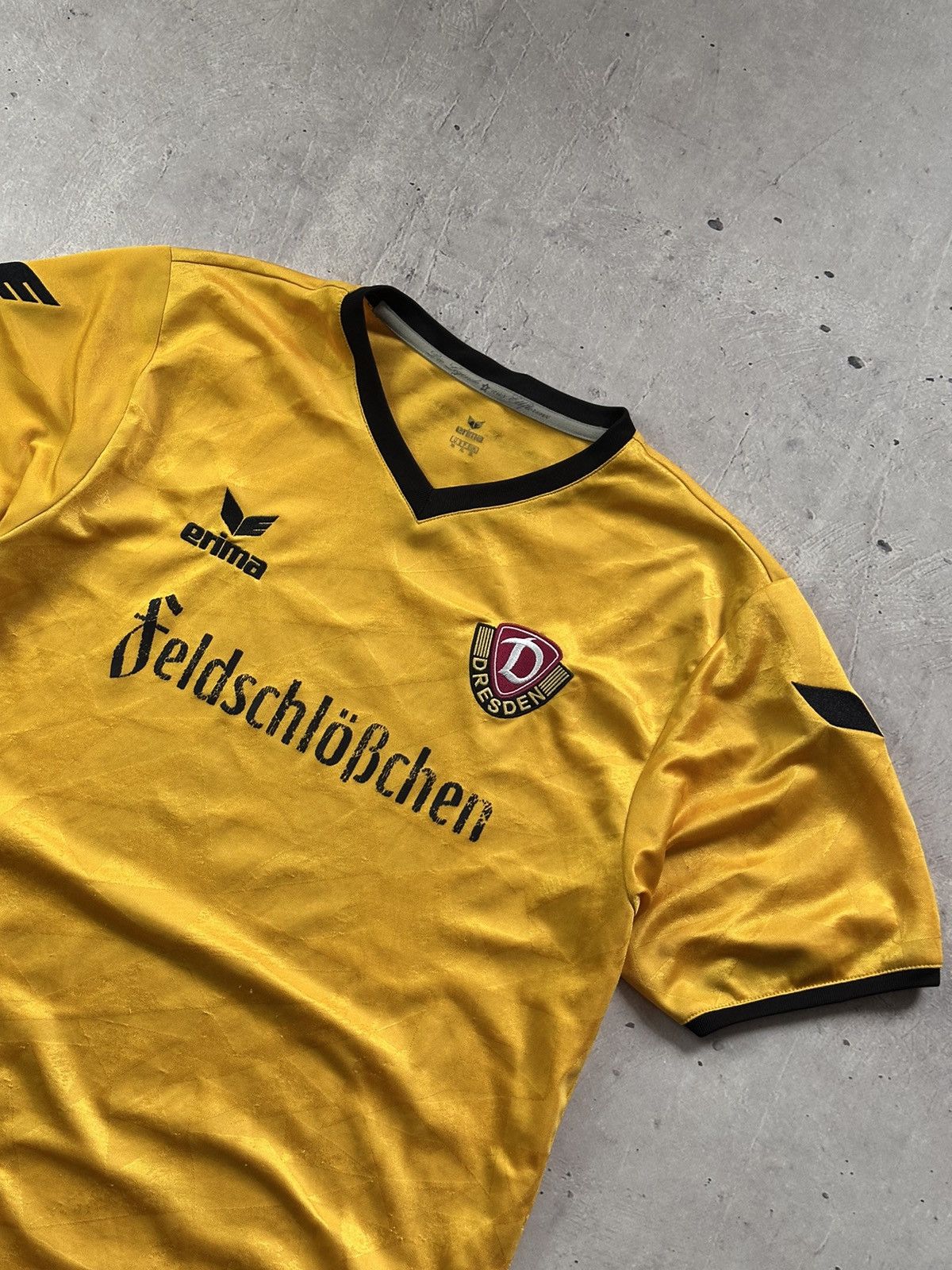 Erima × Vintage Dynamo Dresden Home Vintage Jersey / Kit Erima Away Shirt Size US XL / EU 56 / 4 - 2 Thumbnail