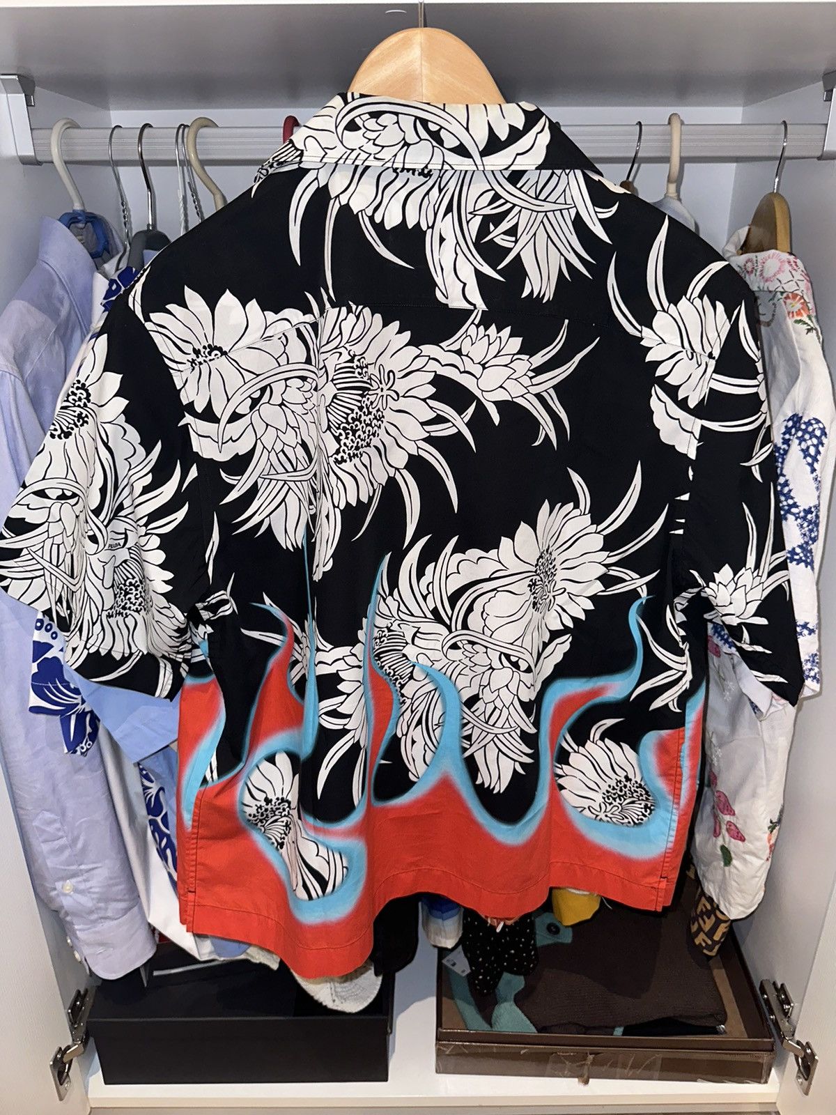 Prada Prada Dahlia Button Shirt Size US M / EU 48-50 / 2 - 2 Thumbnail