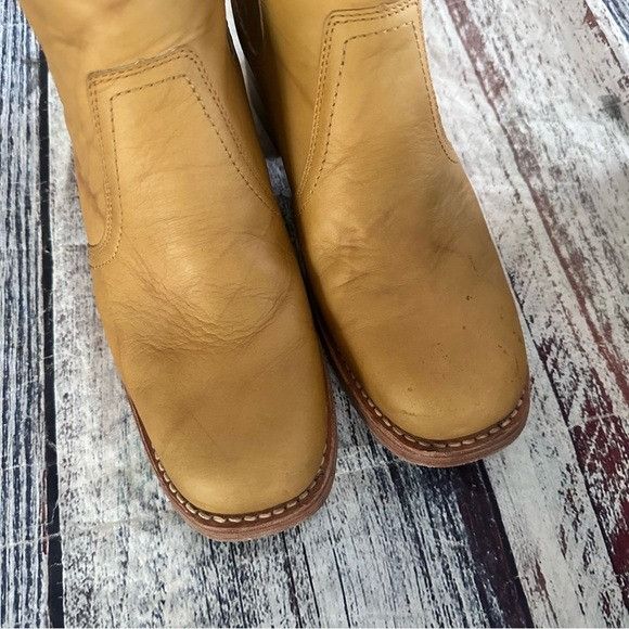 Frye EUC FRYE Campus Banana Tan Leather Chelsea Boots With Box Size US 9.5 / IT 39.5 - 5 Thumbnail