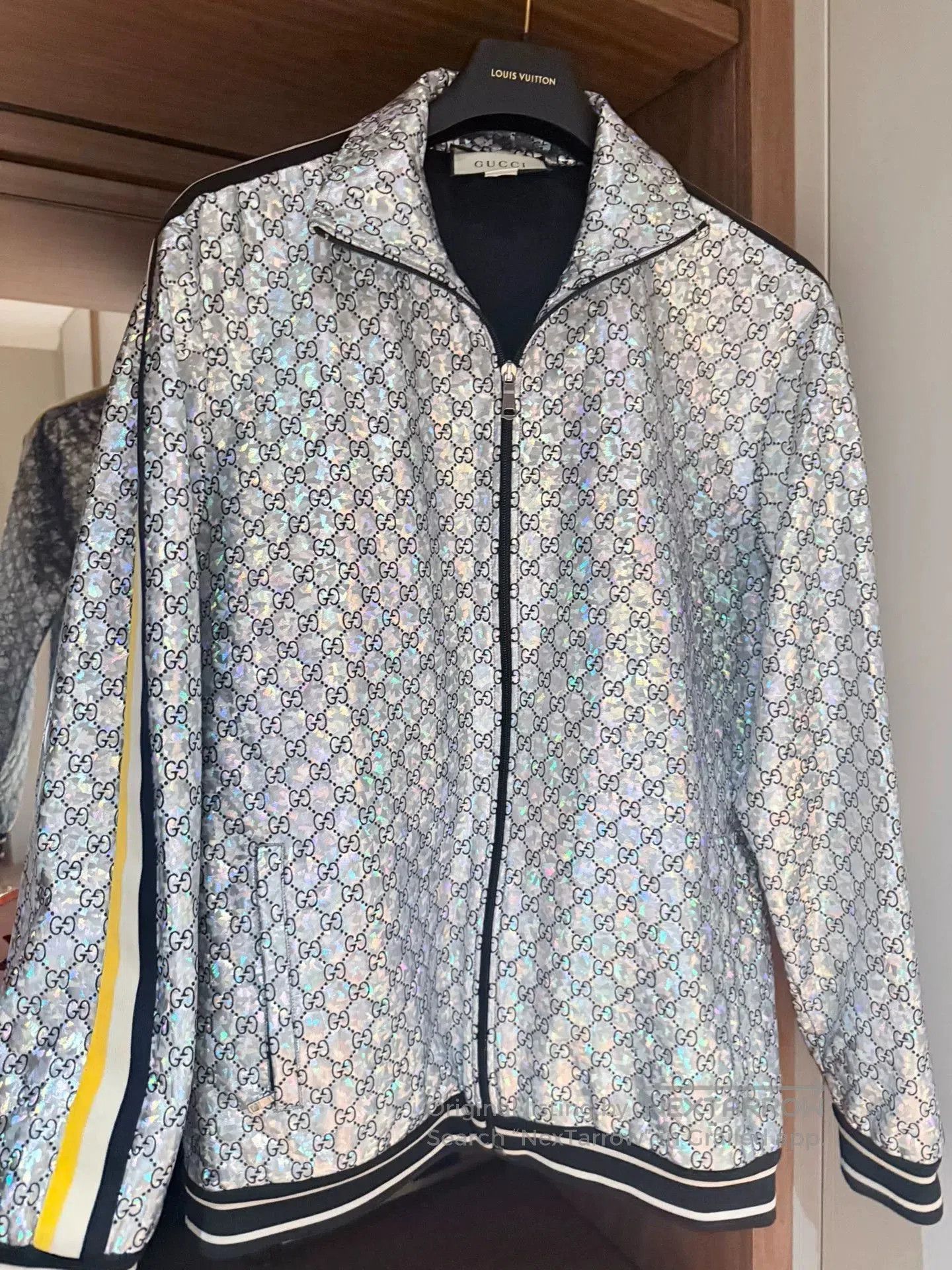 Gucci Gucci Silver Double G Sporty Jacket. Size US M / EU 48-50 / 2 - 1 Thumbnail