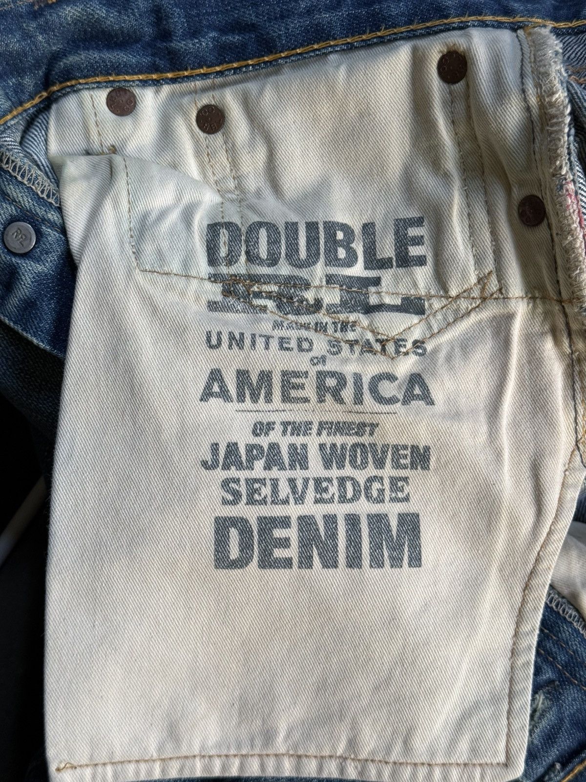 RRL Ralph Lauren RRL & Co. Selvage Denim Jeans Size US 30 / EU 46 - 6 Thumbnail