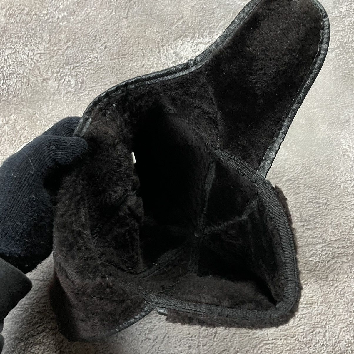 Vintage Vintage 90s Skeleton Hand Beanie Grunge Streetwear Black OS Size ONE SIZE - 4 Thumbnail
