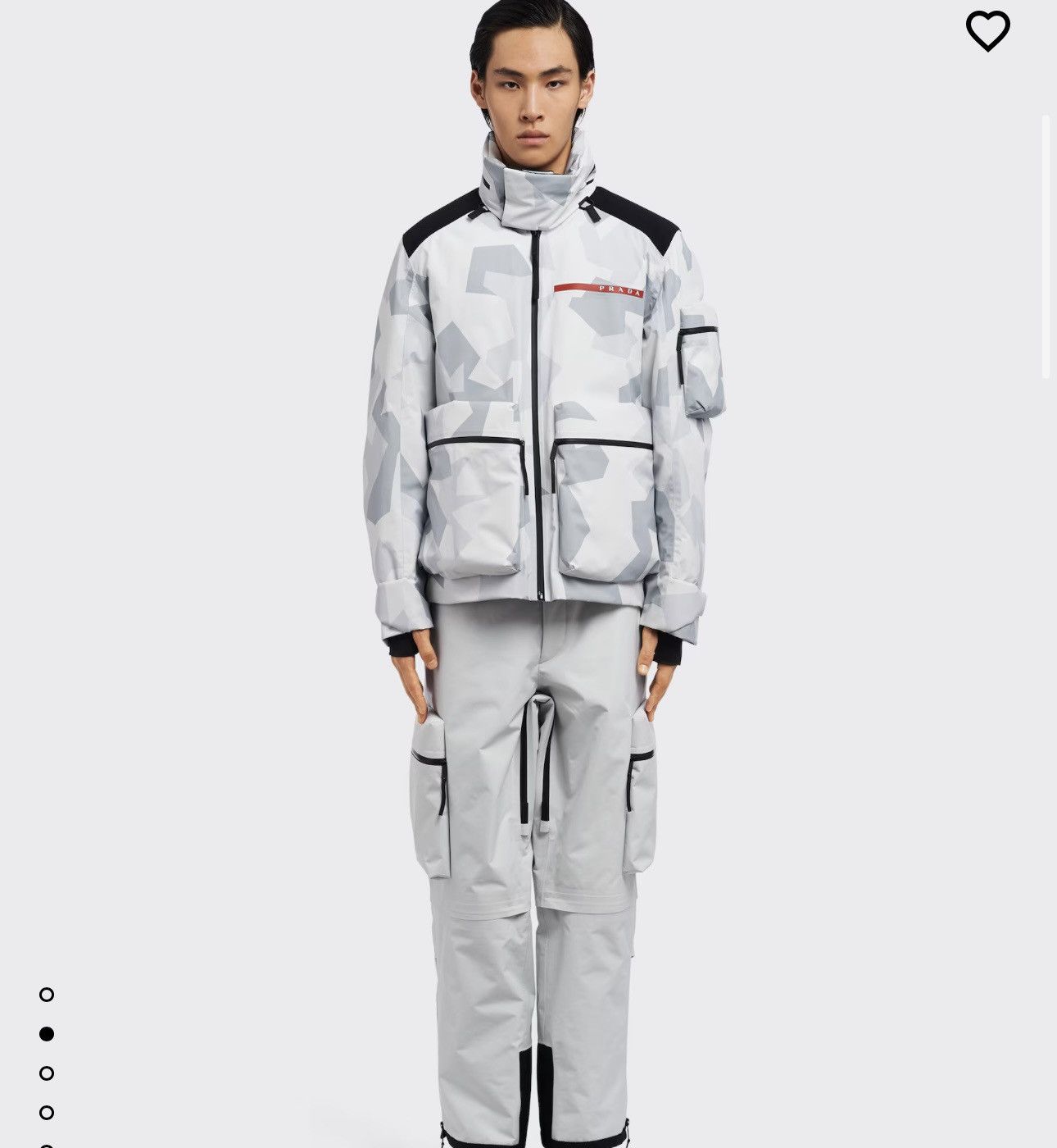 Prada Printed technical fabric ski windbreaker Size US L / EU 52-54 / 3 - 8 Thumbnail