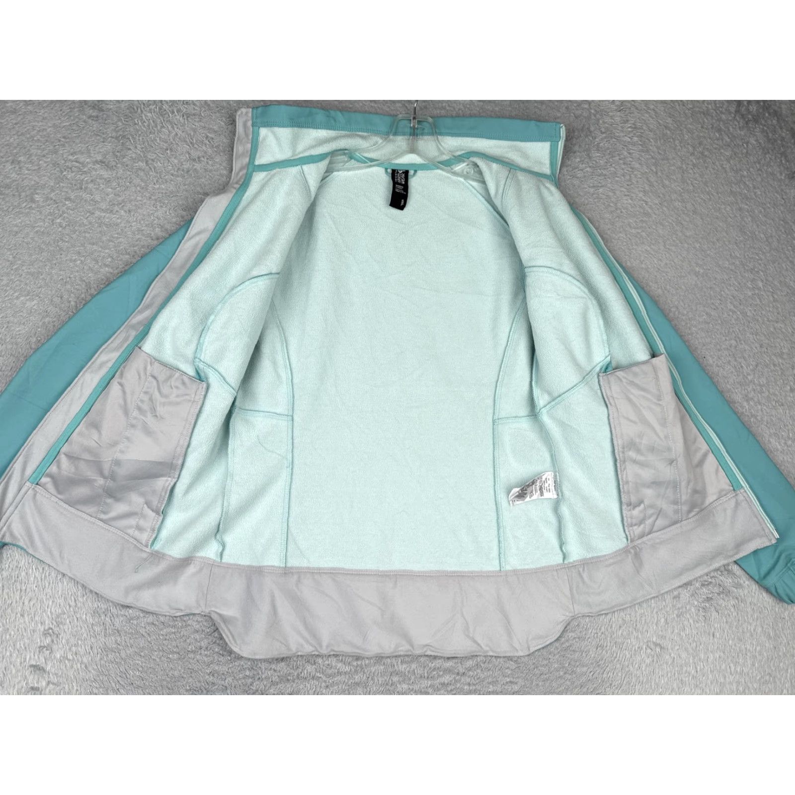 Mountain Hardwear Mountain Hardwear Jacket Womens Small Blue Softshell Full Zip Fleece Hiking Poly Size S / US 4 / IT 40 - 2 Thumbnail