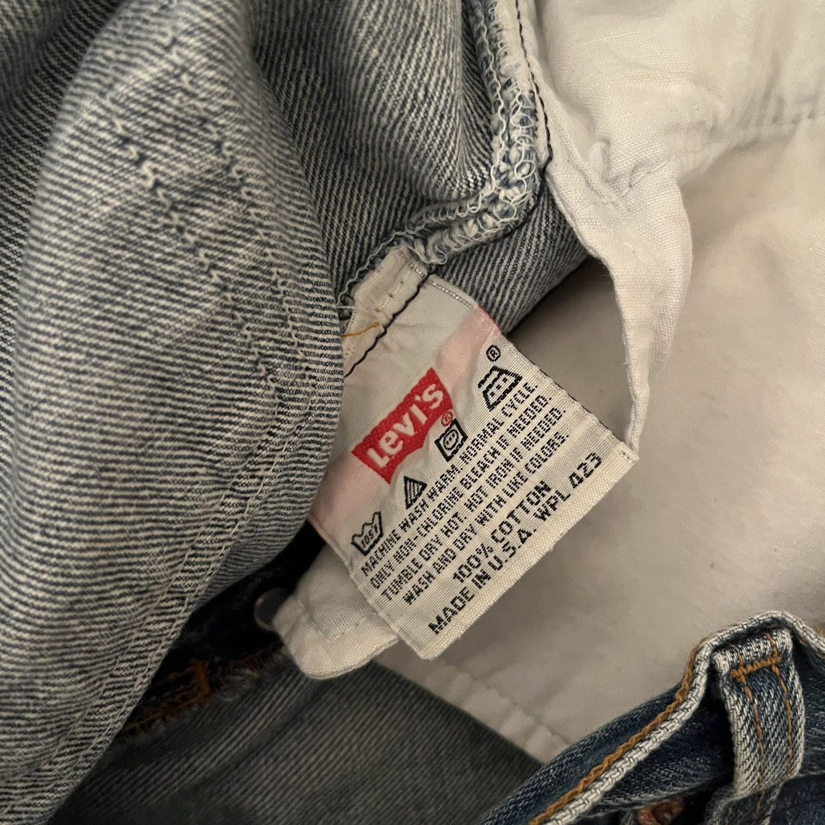 Levi's Vintage 90s Levis 501XX Original Fit Button Fly Denim jeans Size US 36 / EU 52 - 6 Thumbnail