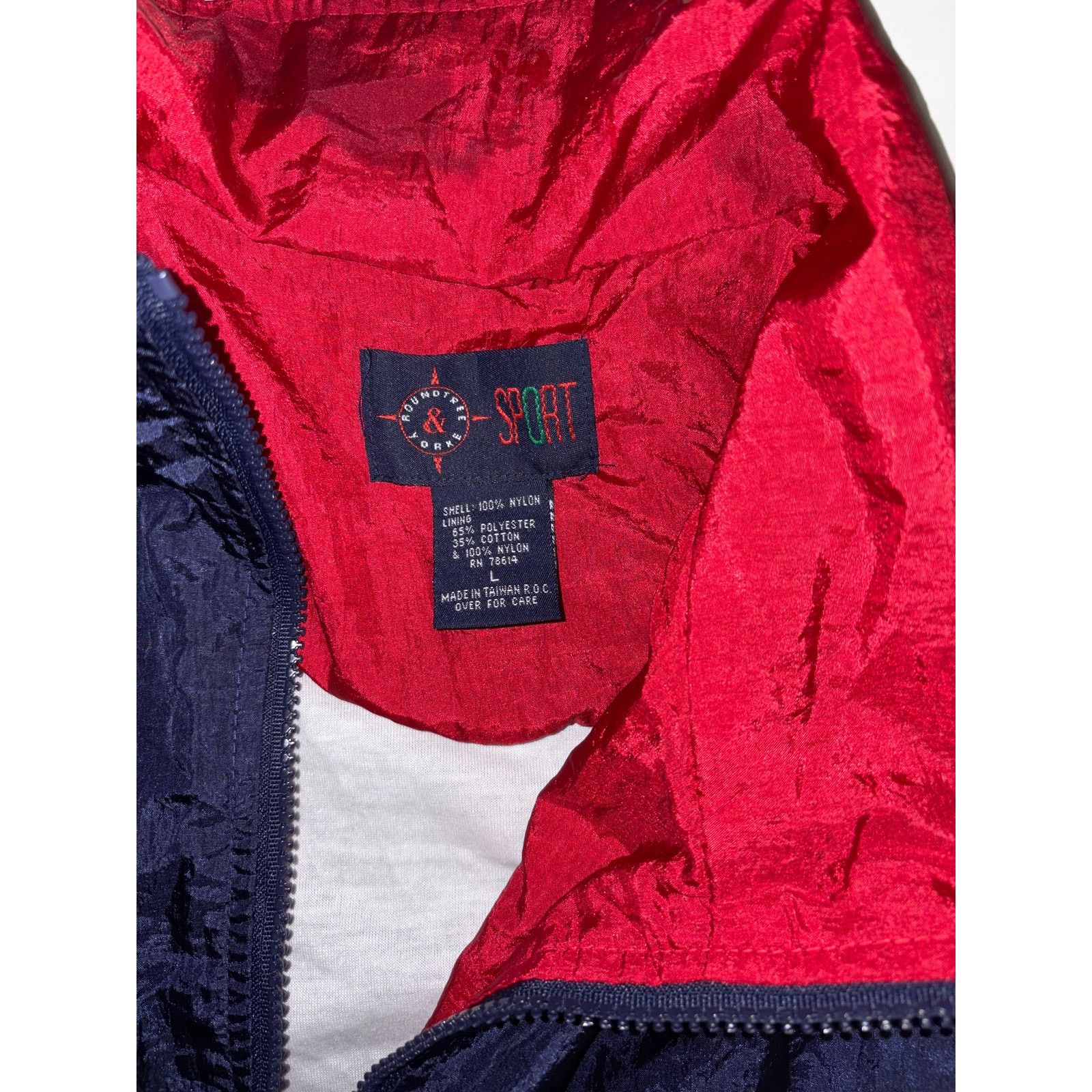 Roundtree & Yorke Vintage Roundtree & Yorke jacket navy red large early 90s Size US L / EU 52-54 / 3 - 2 Thumbnail