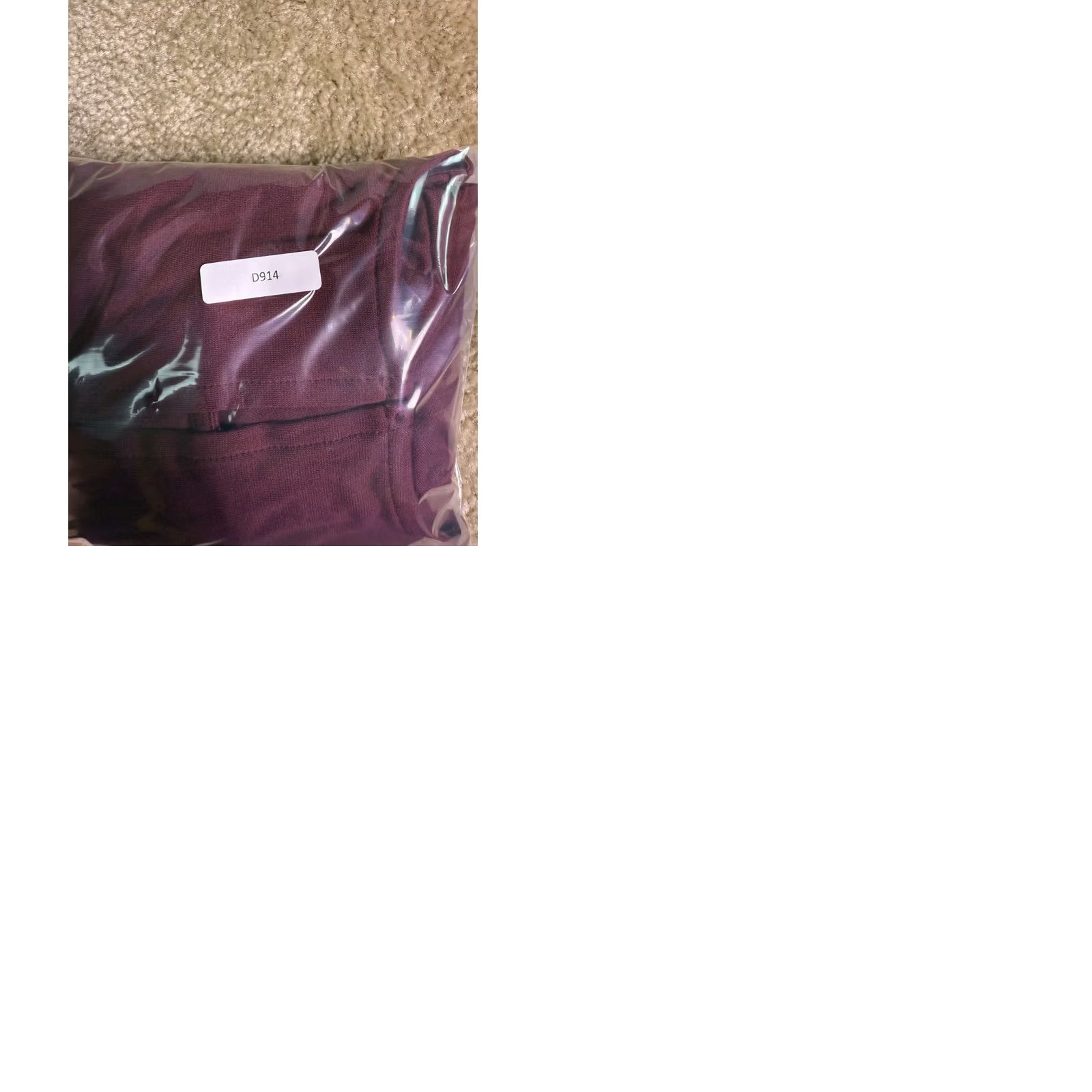 Old Navy Old Navy Womens Dress Small Red Wine Long Sleeve Knee Length D914 Size S / US 4 / IT 40 - 9 Thumbnail
