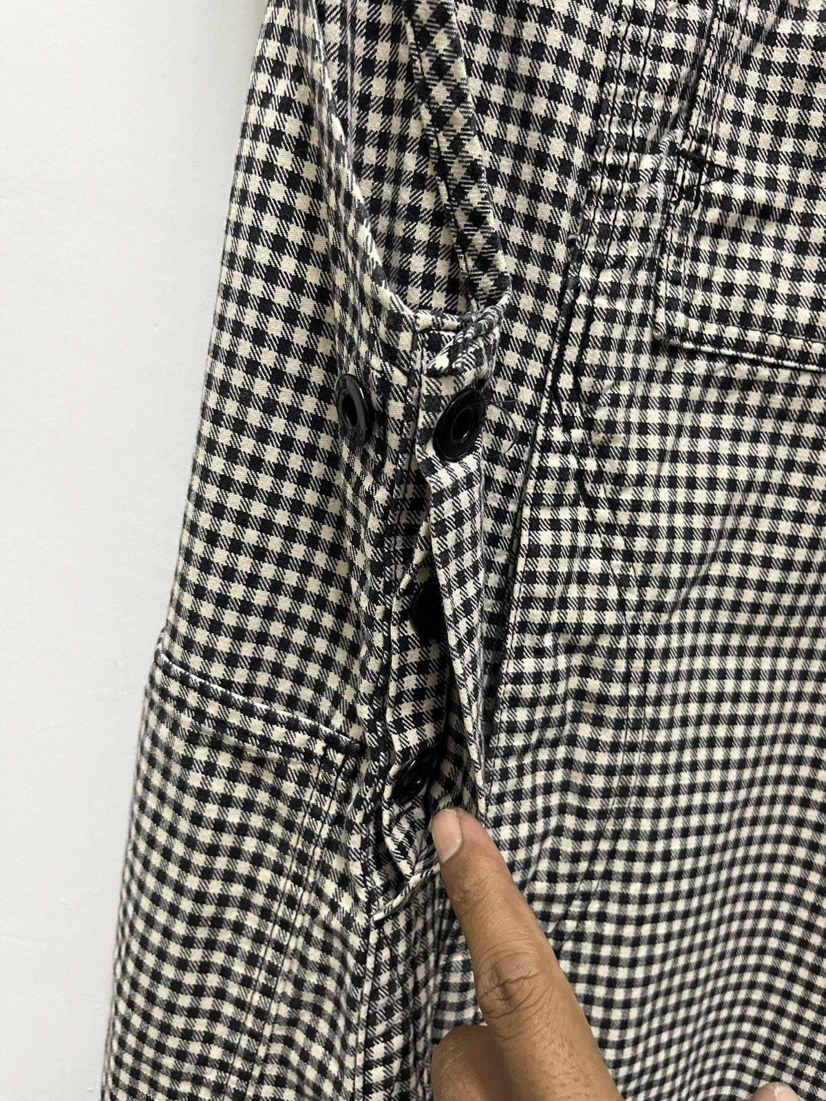 Beams Plus Vintage Beams Boy Checkered Coverall Overall Jumpsuit Women Size 30" / US 8 / IT 44 - 5 Thumbnail