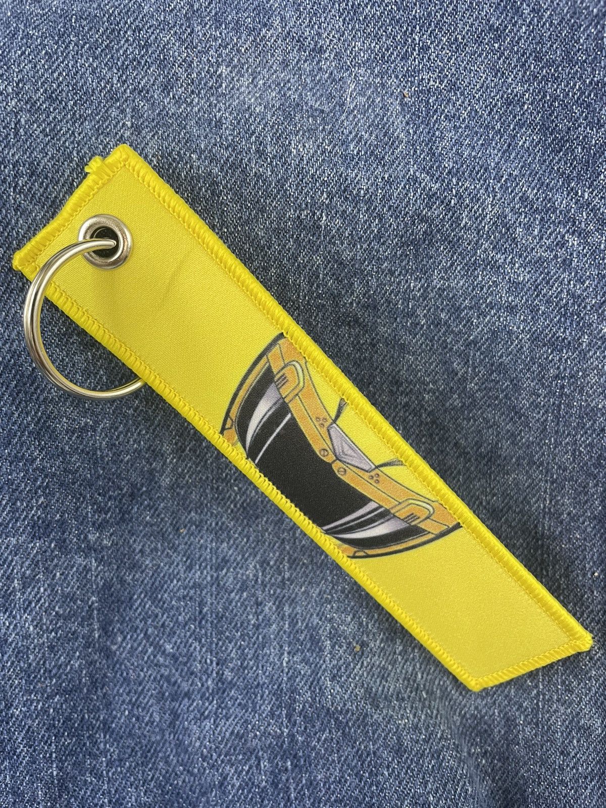 Other Yellow Power Ranger Keychain Size ONE SIZE - 2 Thumbnail