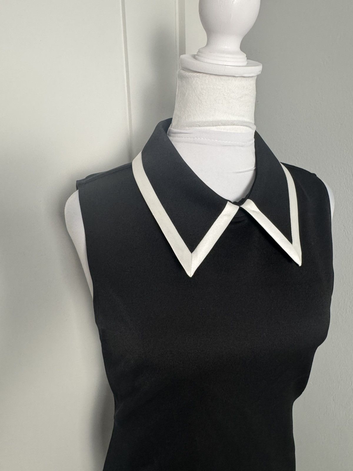 Alice + Olivia Alice + Olivia Wynell Collared Mini Dress/Size 10 Size L / US 10 / IT 46 - 5 Thumbnail