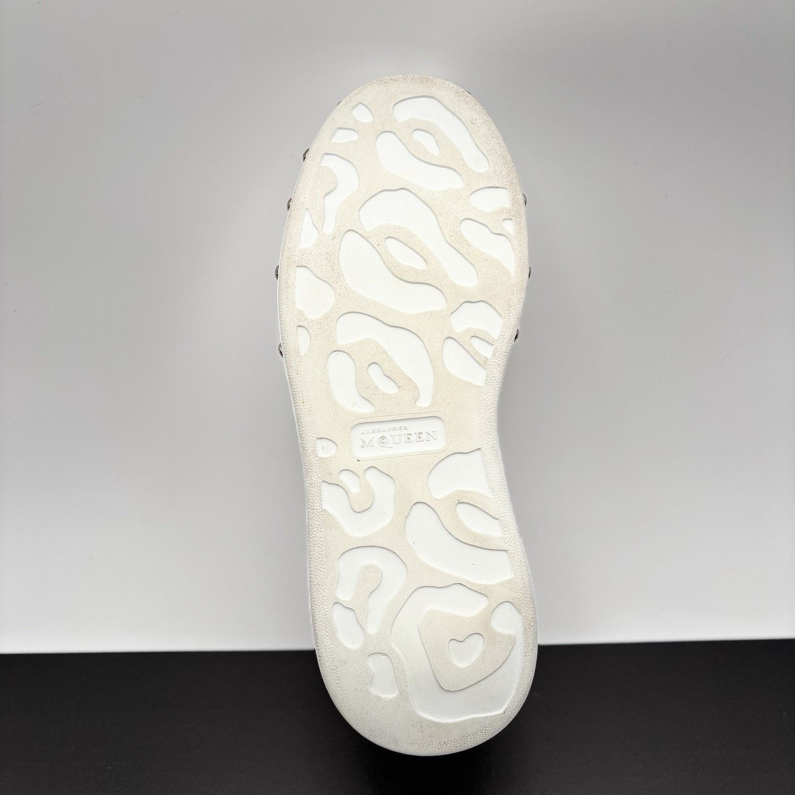 Alexander McQueen Alexander McQueen Front Studded ' White, Black ' | GREAT! Size US 11 / EU 44 - 8 Thumbnail