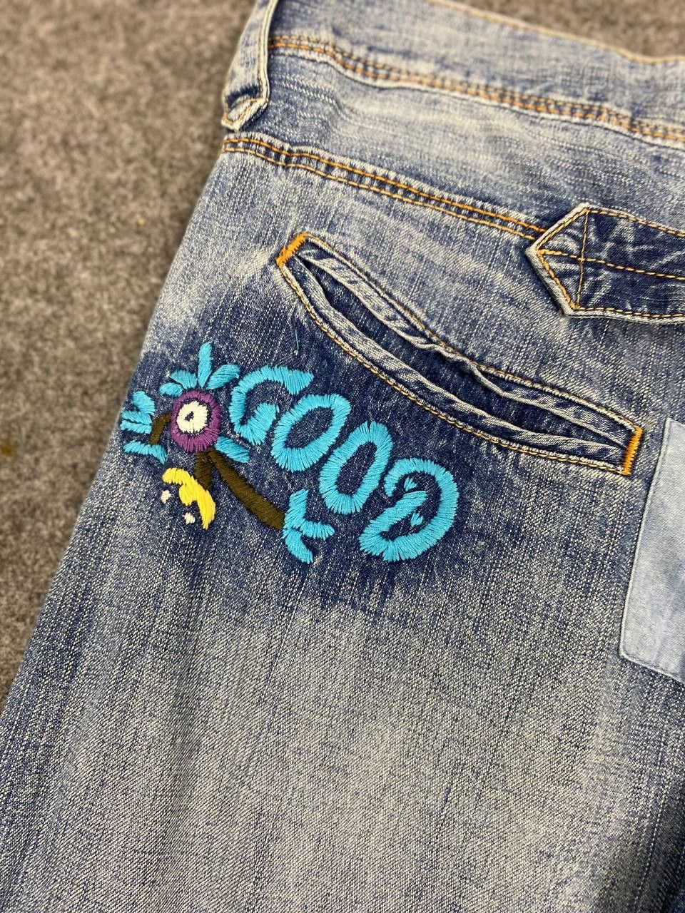 Paul Smith paul smith bootcut flare distressed denim nice design Size 30" / US 8 / IT 44 - 4 Thumbnail