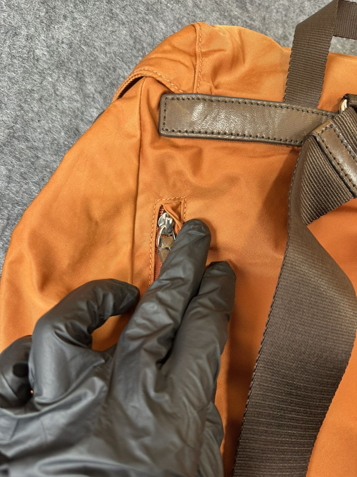 Tumi Tumi Voyageur Basel Backpack in a burnt orange nylon. Size ONE SIZE - 7 Thumbnail