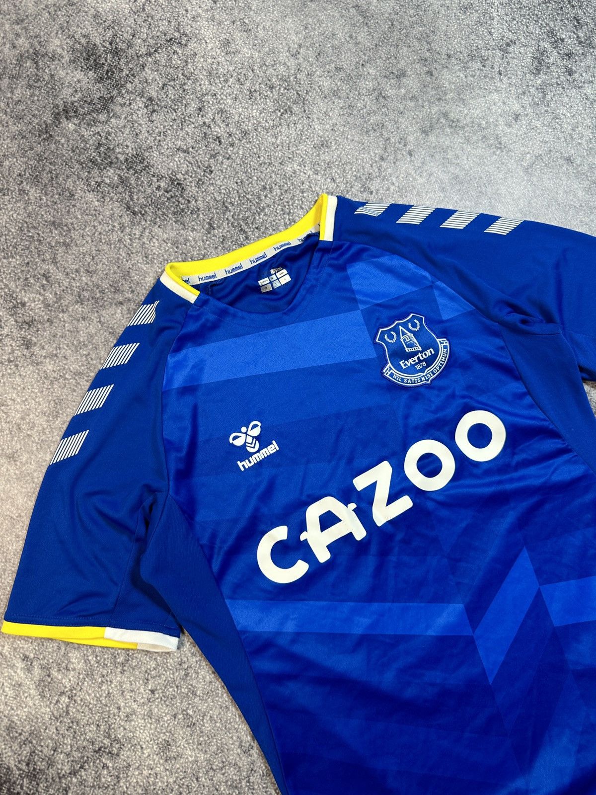Hummel Hummel Everton Soccer Jersey Blokecore Rare Style M Casual Size US M / EU 48-50 / 2 - 2 Thumbnail