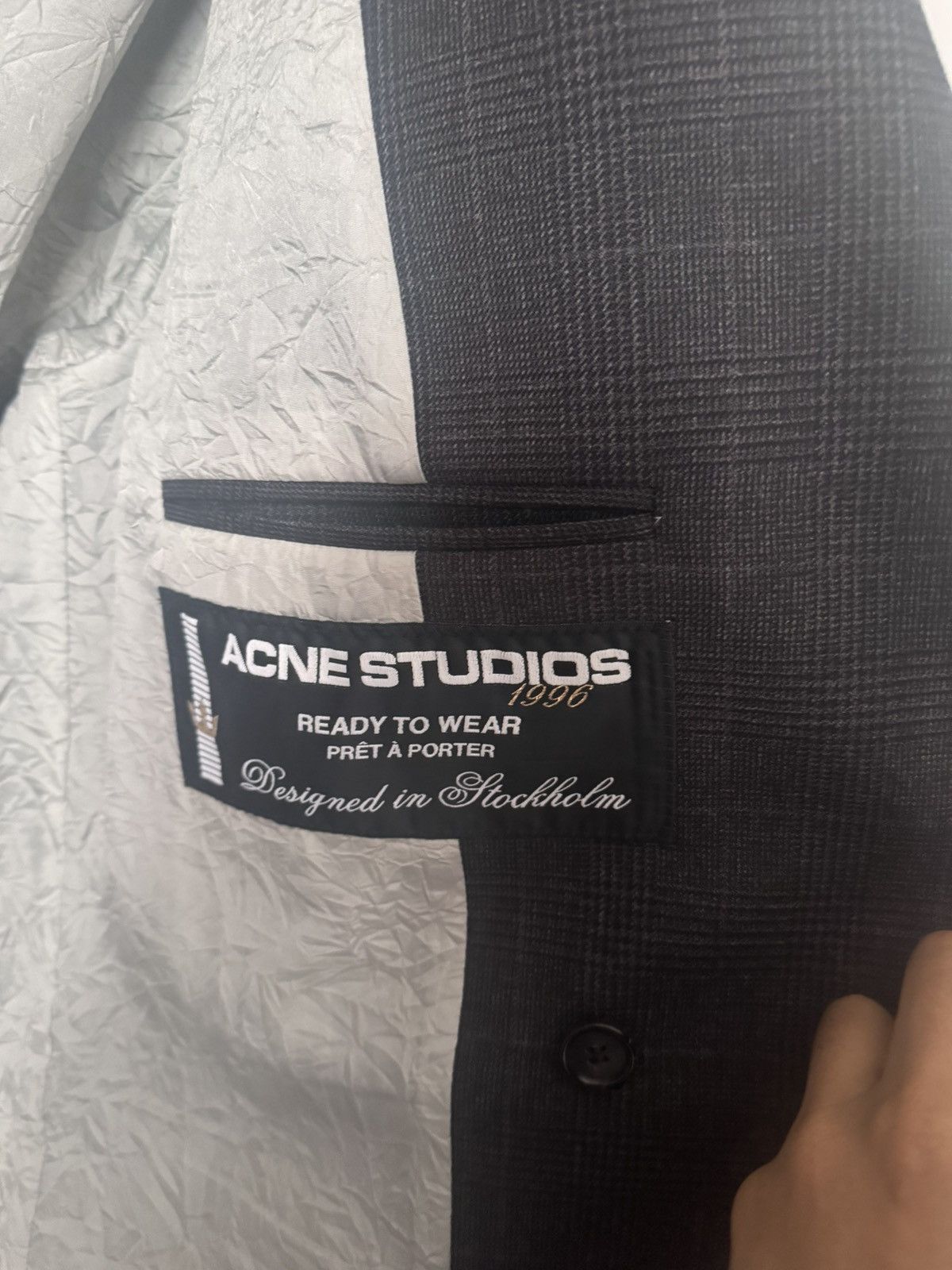 Acne Studios Plaid Wool Blazer Acne Studios Size 46R - 3 Thumbnail