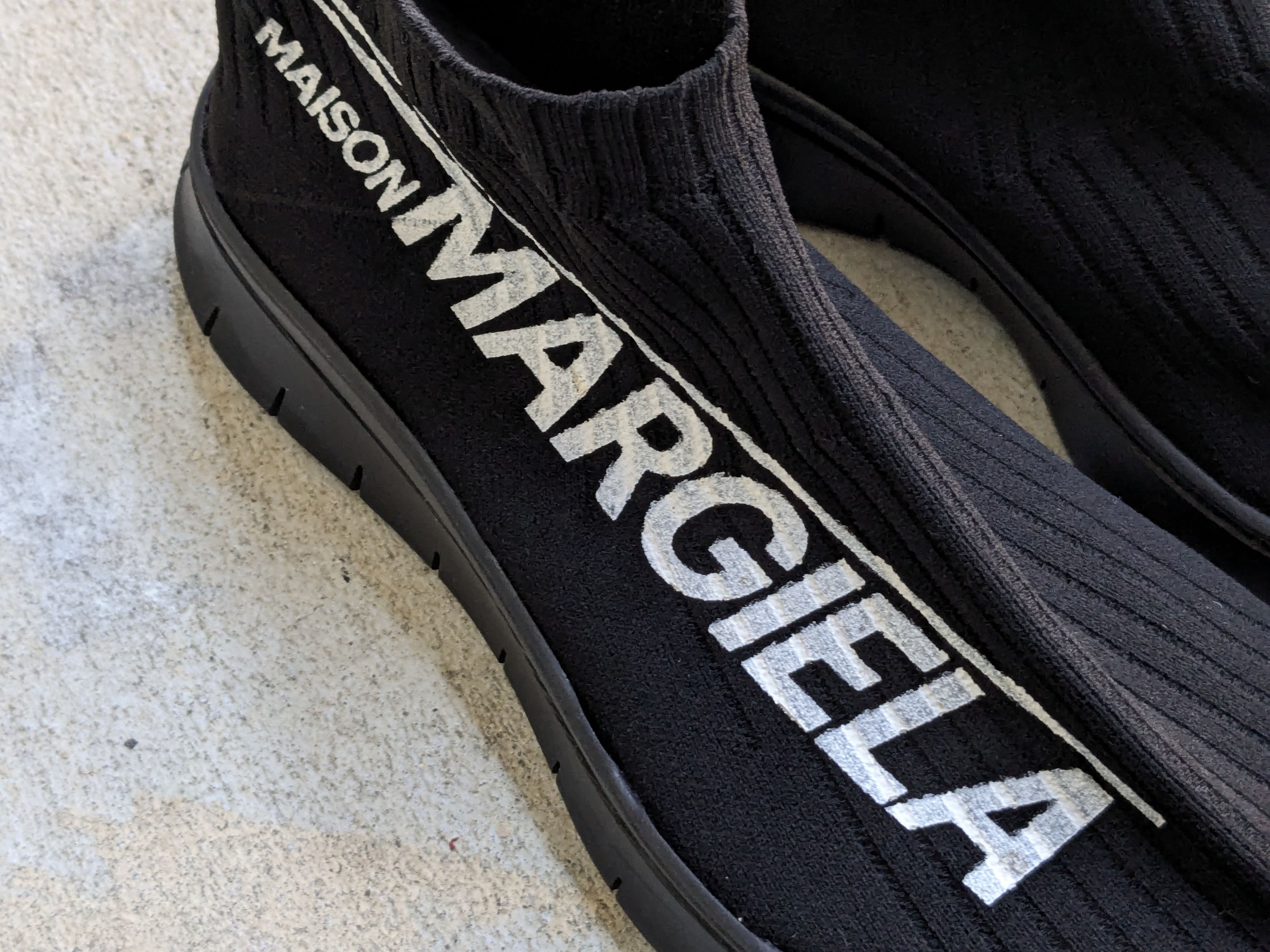 Maison Margiela Maison Margiela Sock Sneakers Black 12 45 High Tops Size US 12 / EU 45 - 3 Thumbnail