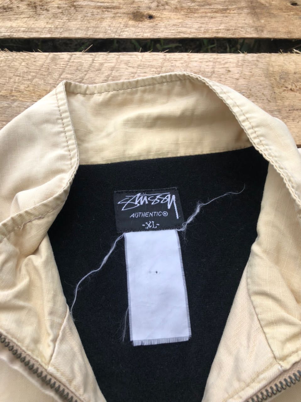 Stussy × Vintage Rare🔥 Vintage Stussy Military Beige Multi Pocket Jacket Size US L / EU 52-54 / 3 - 4 Thumbnail