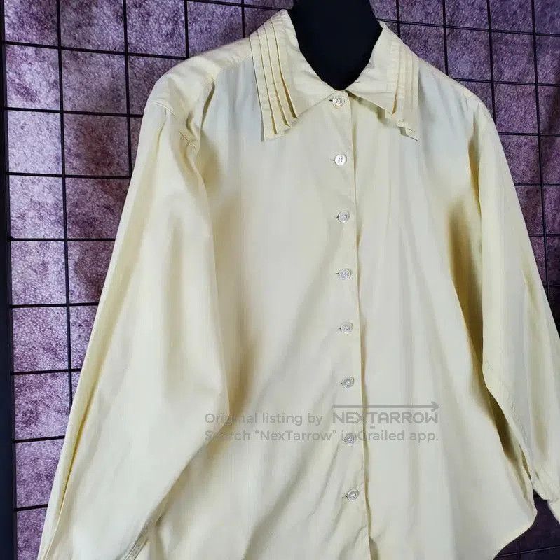 Other Dior Men's Yellow Long Sleeve Cotton Shirt . Size US M / EU 48-50 / 2 - 8 Thumbnail