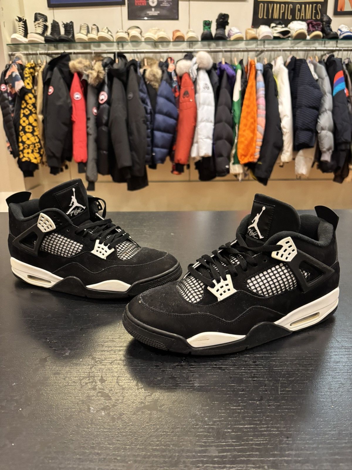 Jordan Brand Jordan 4 ‘White Thunder’ Size US 13 / EU 46 - 1 Thumbnail