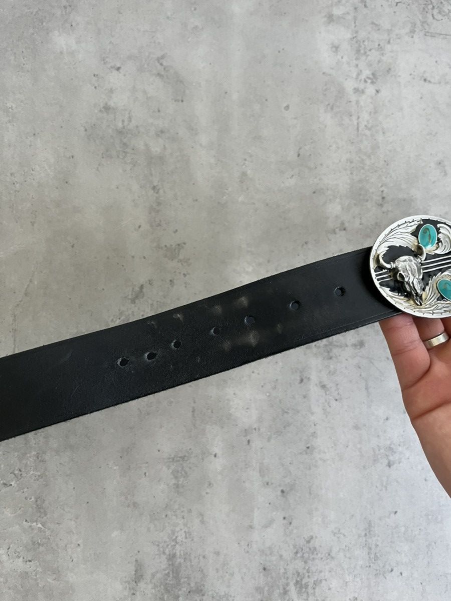 Leather × Vintage Vintage 1996 Siskiyou Oregon Leather Belt Size ONE SIZE - 9 Thumbnail