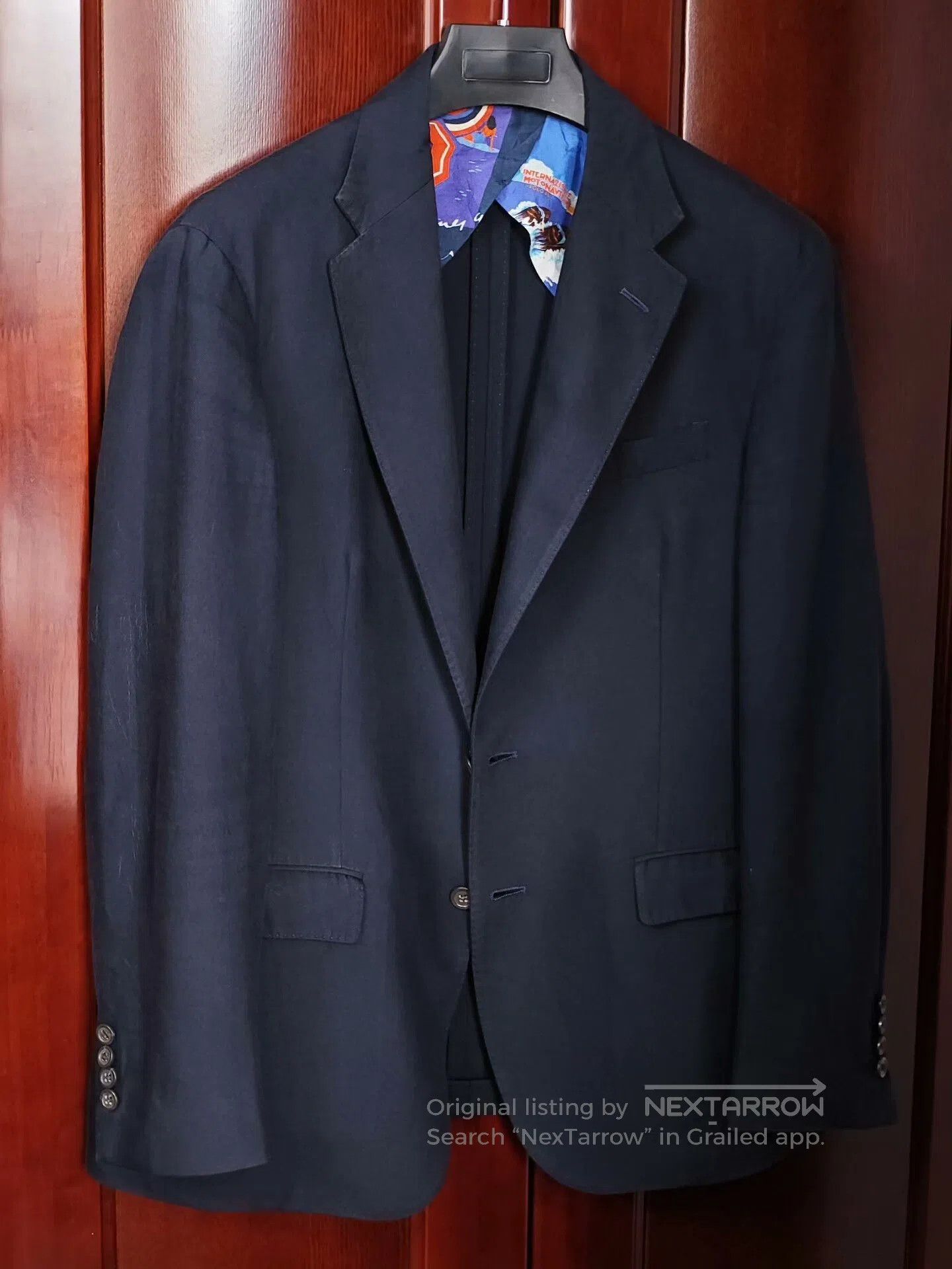 Polo Ralph Lauren Casual Navy Wool Blazer by Ralph Lauren. Size US M / EU 48-50 / 2 - 1 Thumbnail