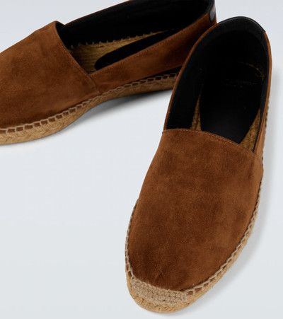 Saint Laurent Paris o1s1wg110724 Espadrilles in Suede in Brown Size US 12.5 / EU 45-46 - 3 Thumbnail