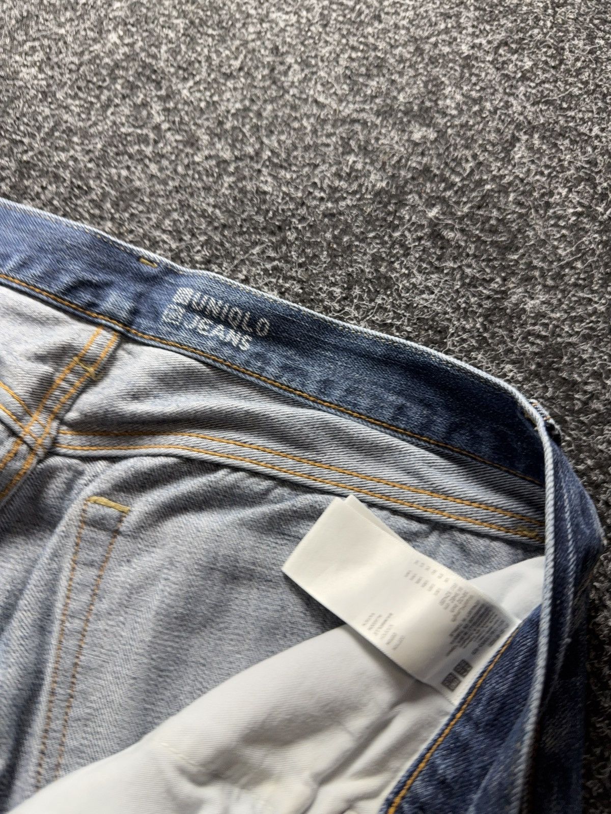 Uniqlo Japanese 00s Y2K UNIQLO Selvedge Regular Fit Jeans Size US 32 / EU 48 - 13 Thumbnail