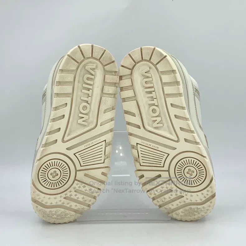 Louis Vuitton Louis Vuitton Trainer Maxi white lace-up platform sneaker Size US 5 / EU 37 - 5 Thumbnail
