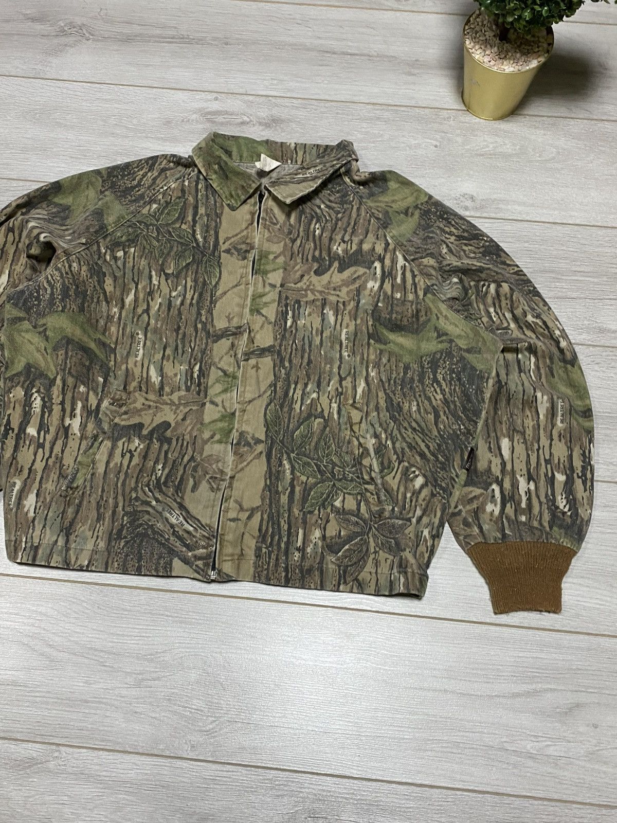 Realtree Realtree USA vintage all over camo bomber zip eb0 Size US XL / EU 56 / 4 - 2 Thumbnail