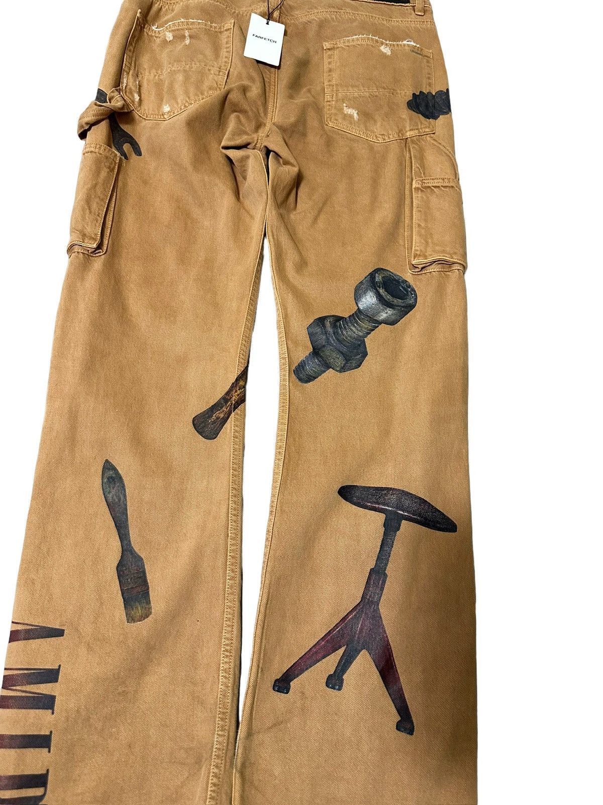 Amiri AMIRI RHEE STUDIO CARPENTER PANTS Size US 32 / EU 48 - 8 Thumbnail