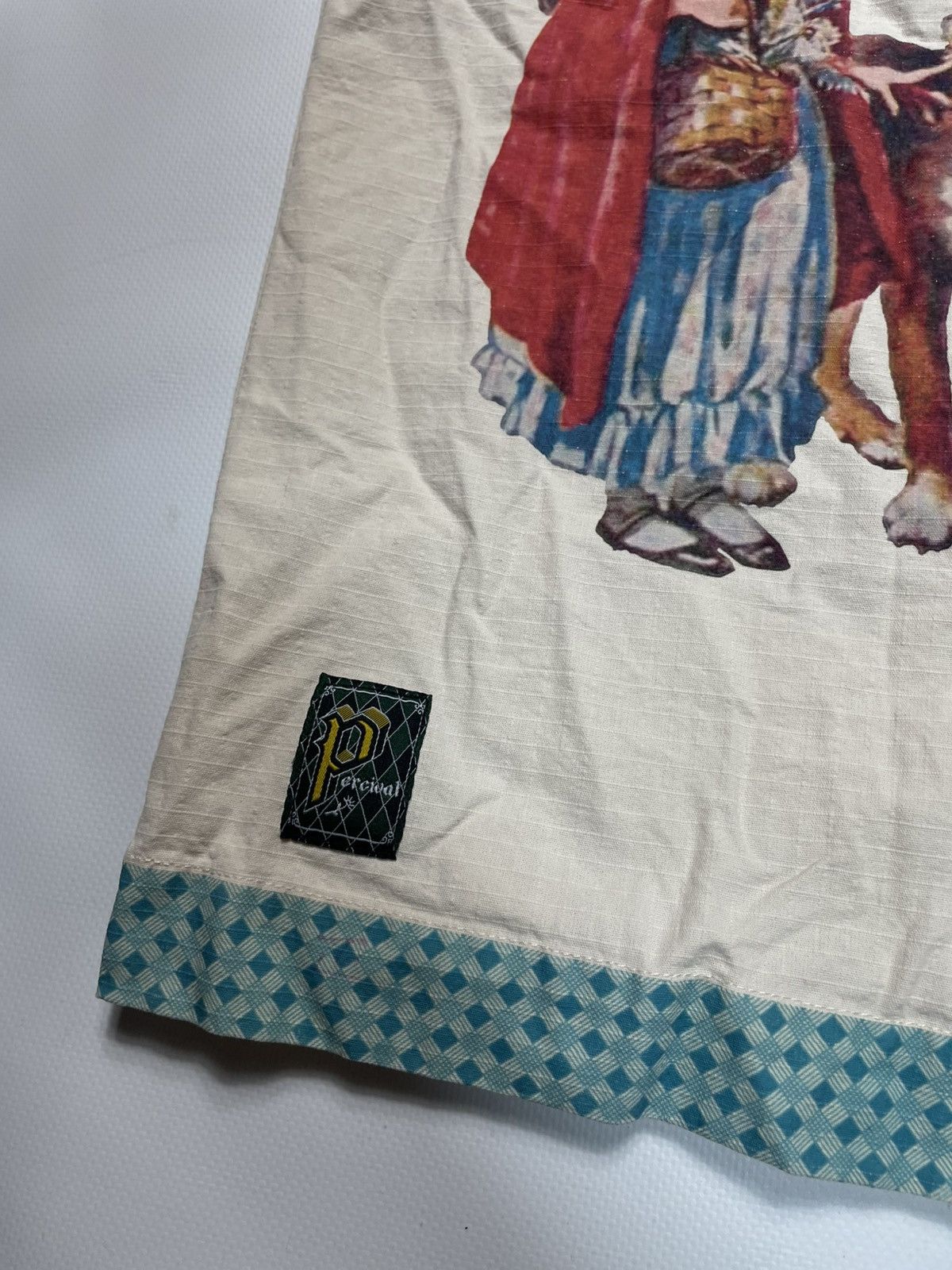 Percival Percival Little Red Riding Hood Print Cotton Shirt Size XS Size US XS / EU 42 / 0 - 3 Thumbnail