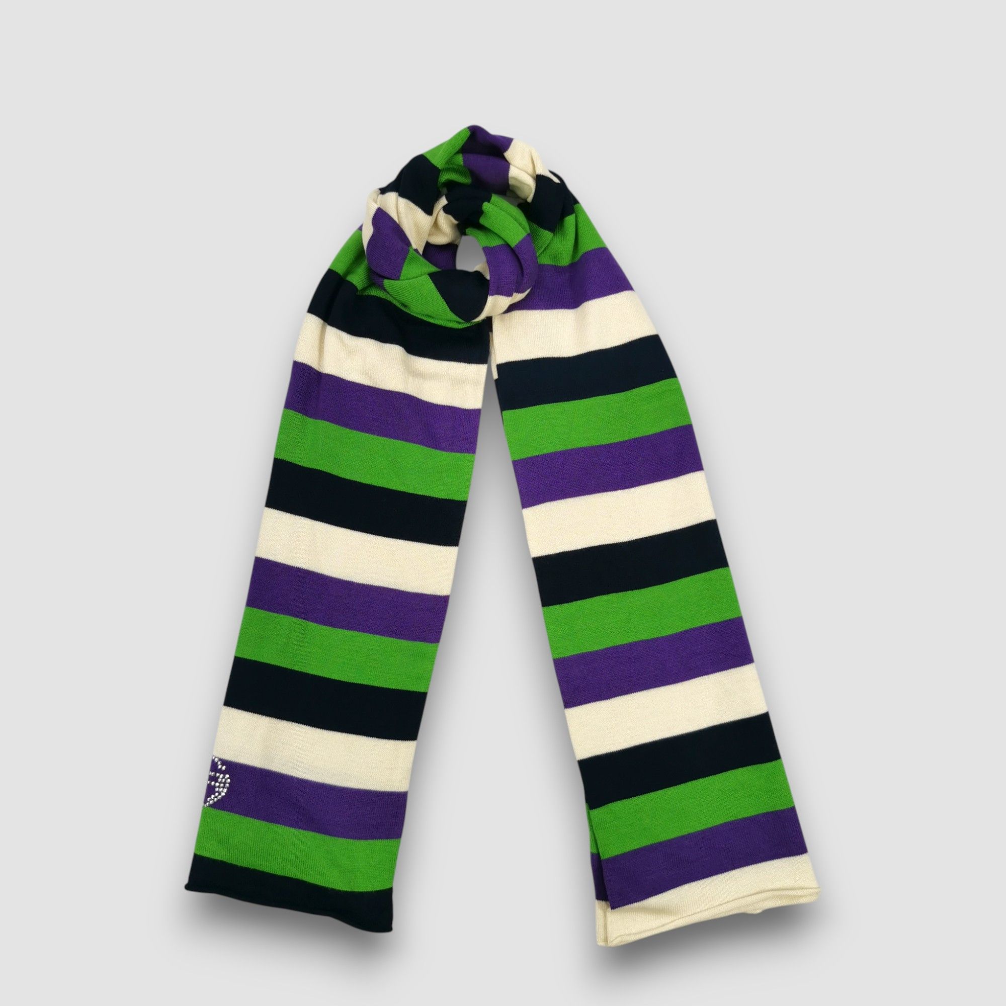 Sergio Tacchini Vintage Sergio Tacchini Scarf Wool Cashmere Scarves. Size ONE SIZE - 1 Thumbnail