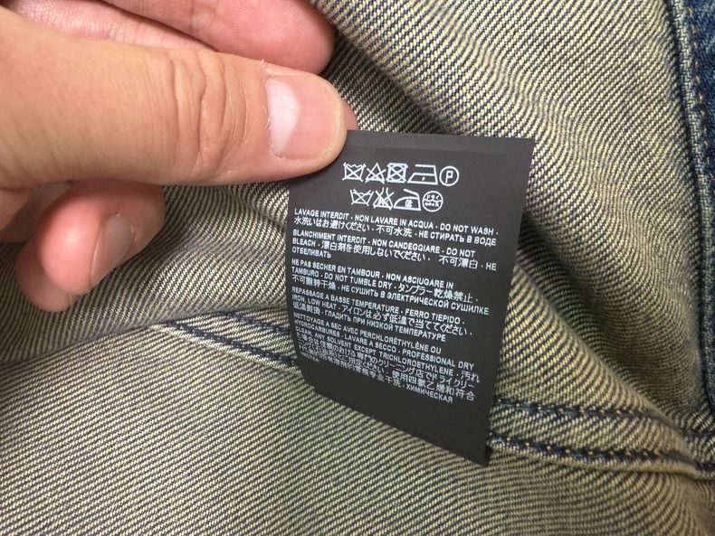 Saint Laurent Paris Saint Laurent Denim Jacket XL Size-2506 Size US XL / EU 56 / 4 - 6 Thumbnail