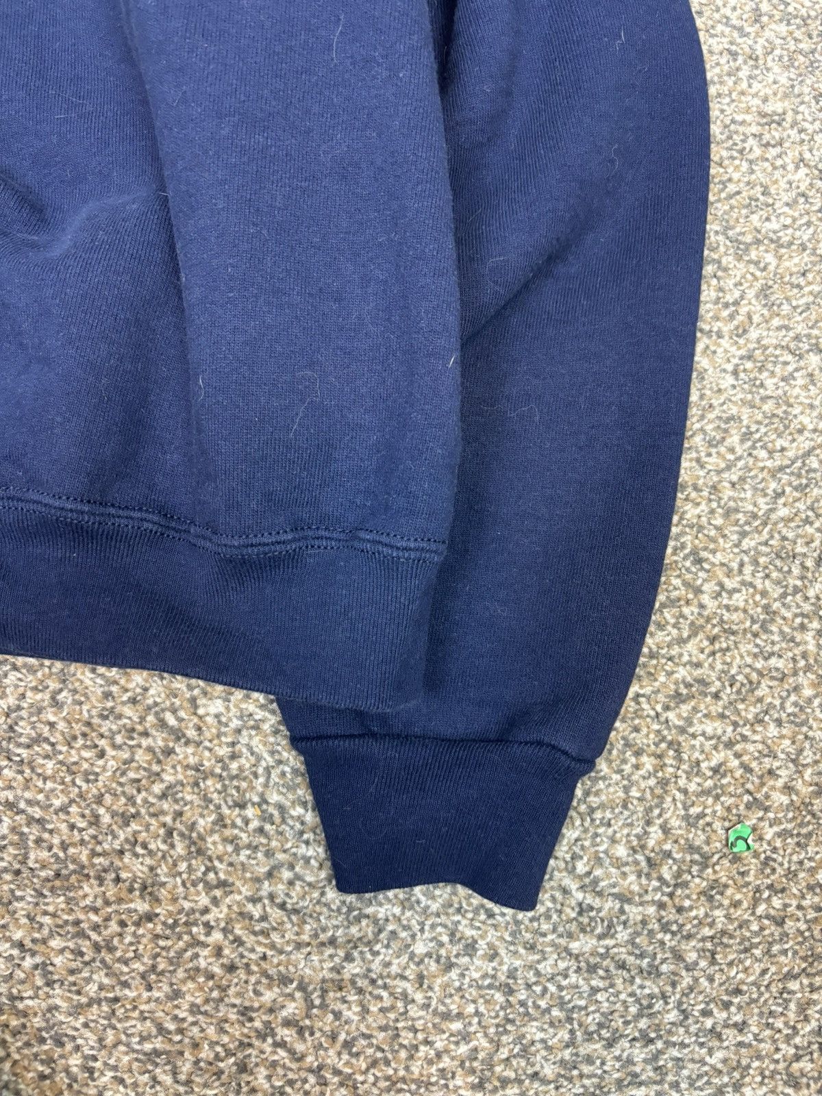 Fruit Of The Loom Vintage 90s u of m michigan blue big logo crewneck Size US XL / EU 56 / 4 - 2 Thumbnail
