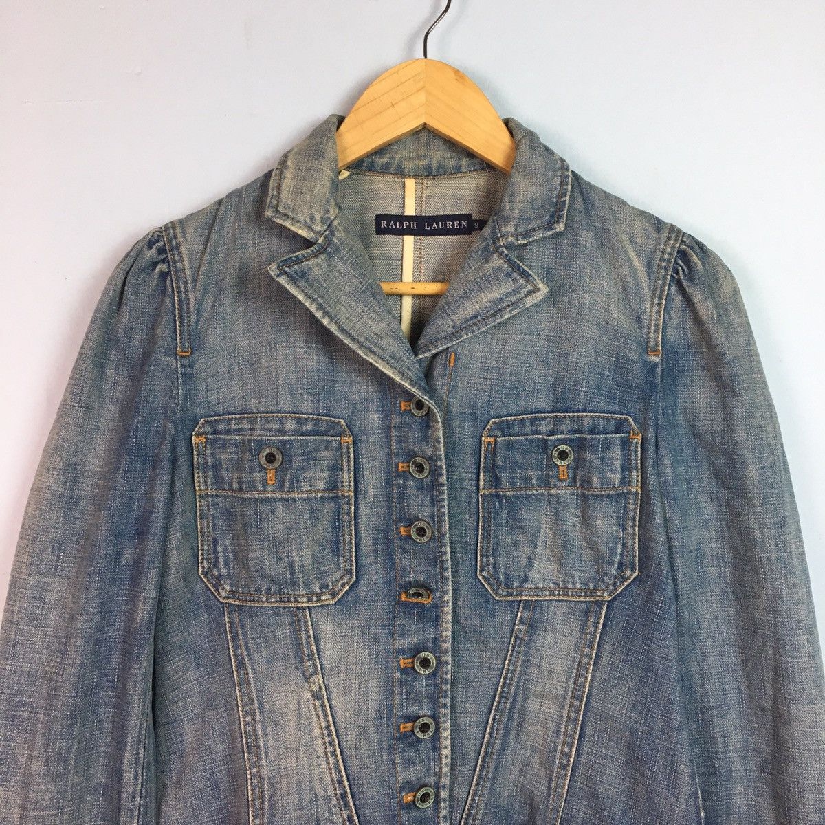 Ralph Lauren Ralph Lauren Type III Trucker Denim Size XS / US 0-2 / IT 36-38 - 4 Thumbnail