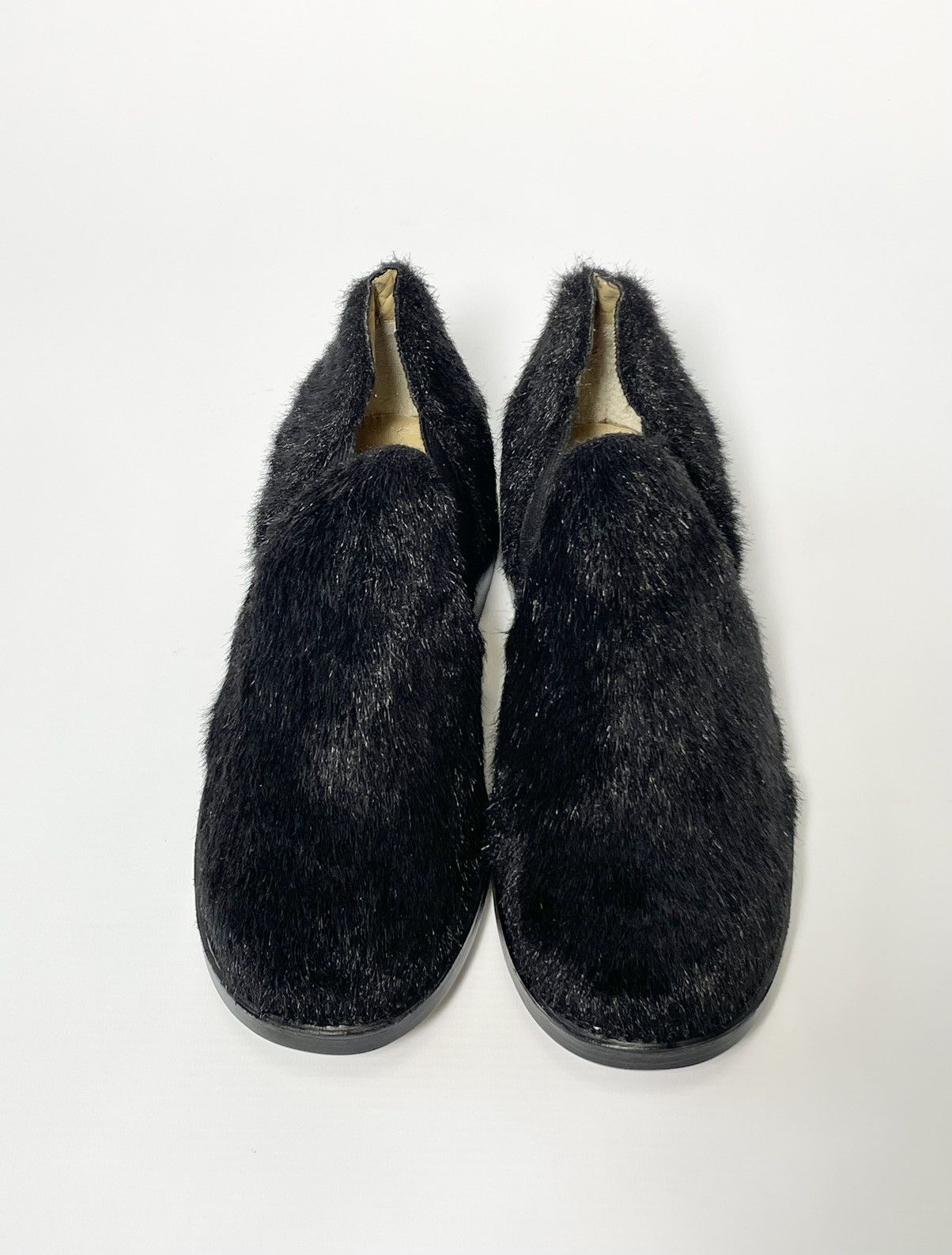 Comme des Garcons Black Faux Fur Ankle Boots Size US 8 / EU 41 - 10 Thumbnail