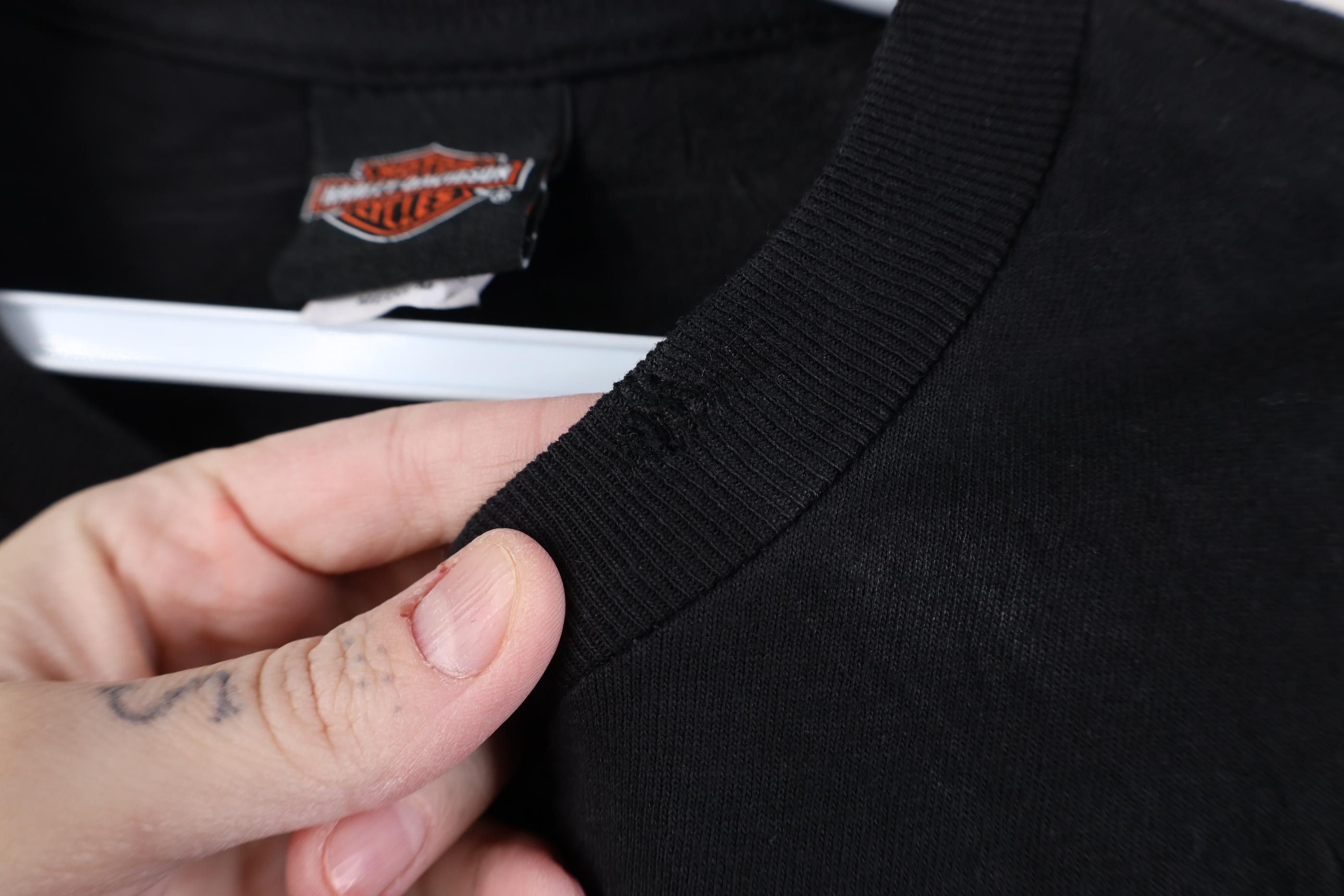 Harley Davidson Vintage Y2K Harley Davidson Spell Out Big Logo T-Shirt Black Size US M / EU 48-50 / 2 - 4 Thumbnail