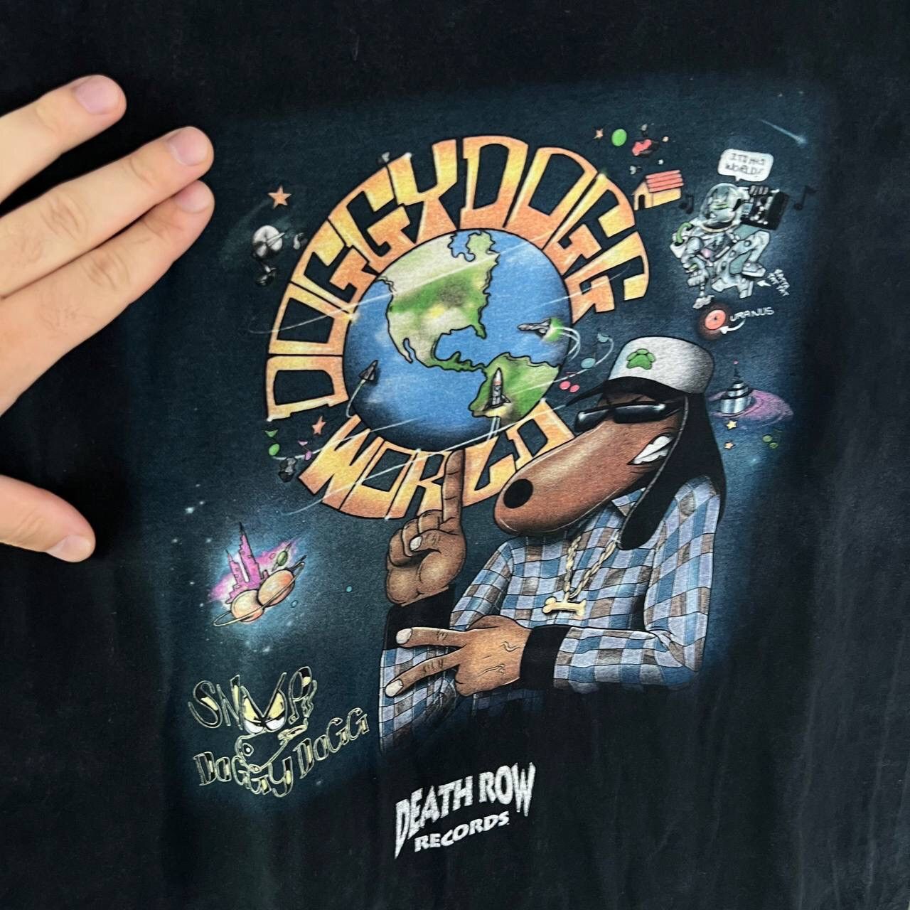 Snoop Dogg Garment Dued Death Row Records Snoop Dogg Tee Crazzy T-shirt Size US M / EU 48-50 / 2 - 3 Thumbnail