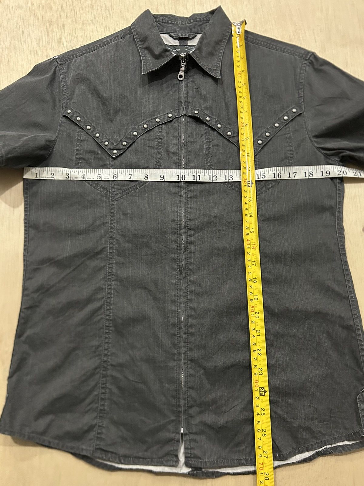 Mossimo Y2K Mossimo Bondage Studded Shirt Size US L / EU 52-54 / 3 - 10 Thumbnail