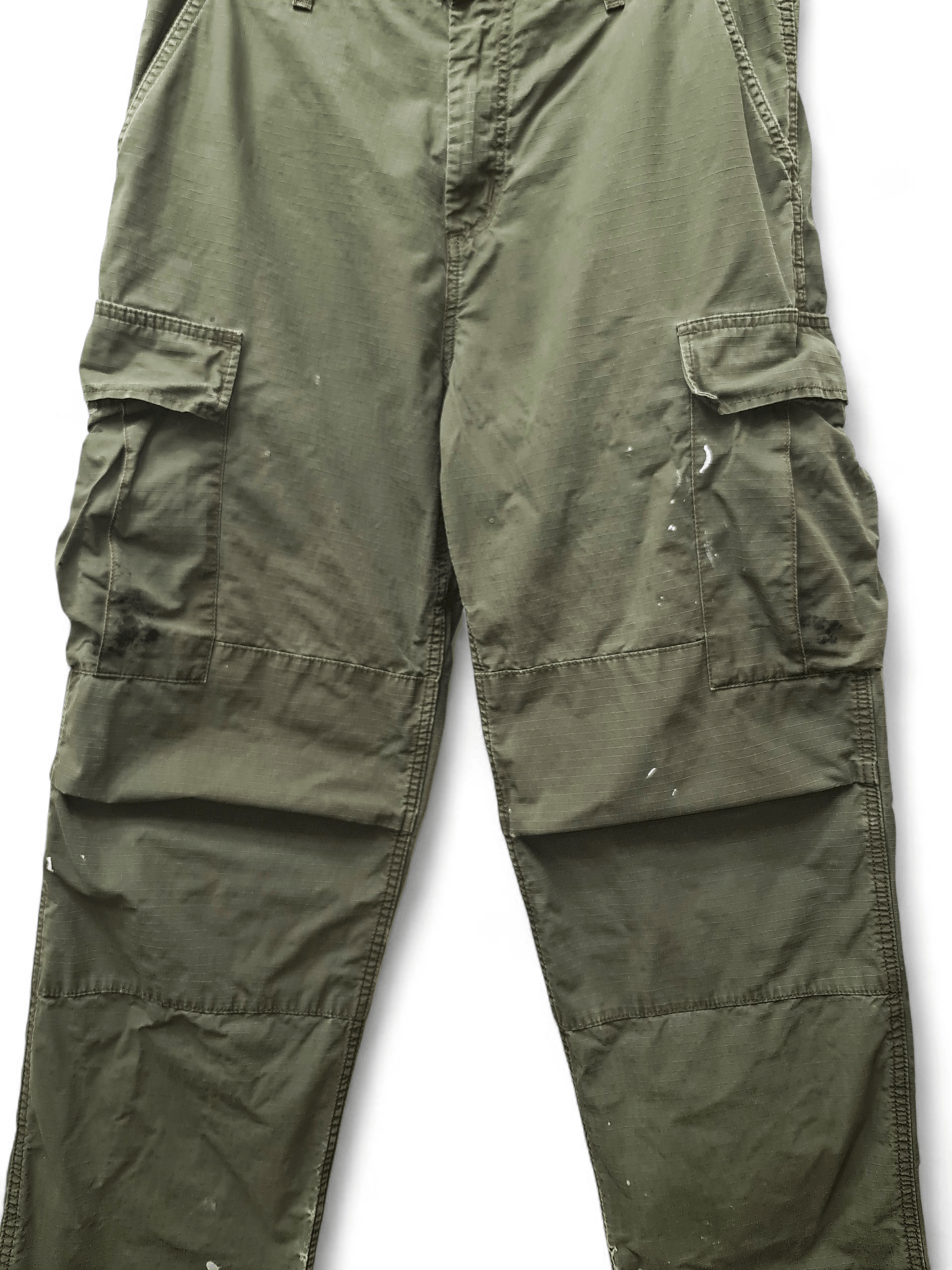 Carhartt Vintage Carhartt Cargo Painted Camo Pants Distressed Y2K Size US 33 - 6 Thumbnail