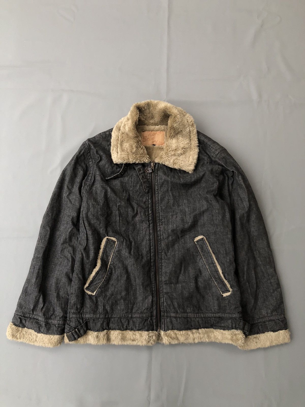 If Six Was Nine × Japanese Brand × KMRii Japanese Fur Jacket Never Seen Thing LGB Style Size US L / EU 52-54 / 3 - 1 Thumbnail