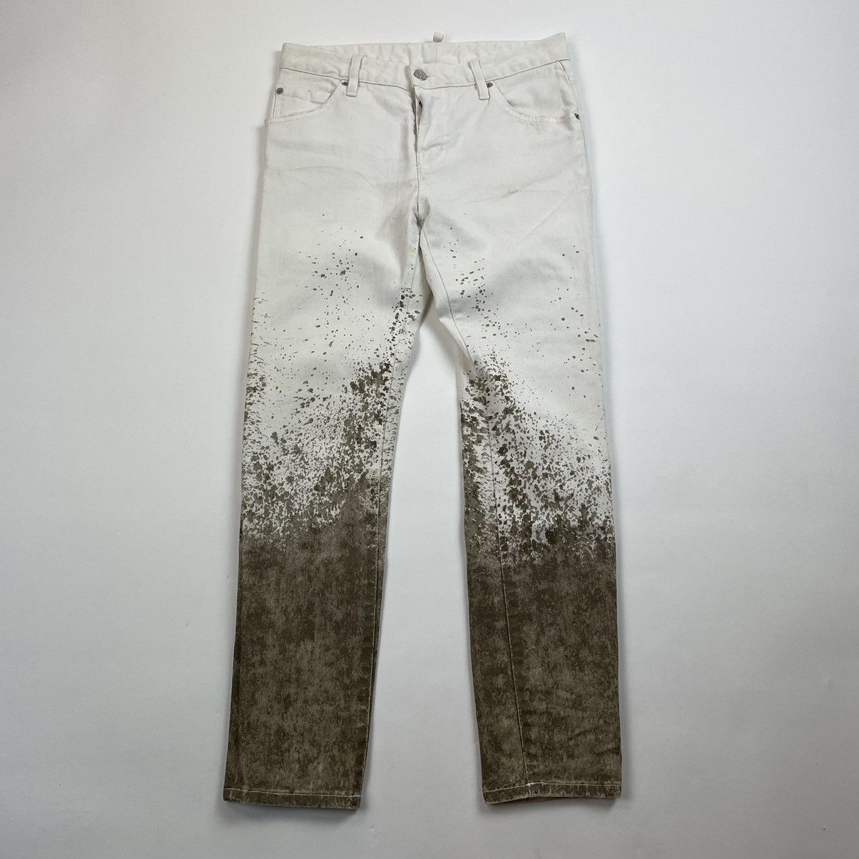 image of Dsquared2 Mud Jeans in White, Women's (Size 26)