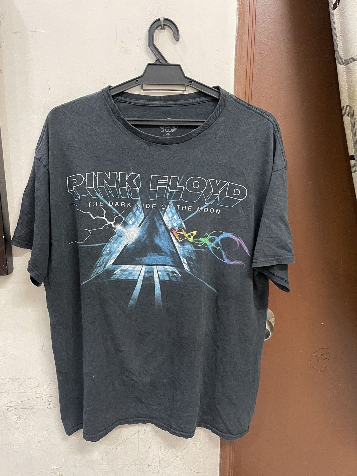 Liquid Blue × Pink Floyd × Vintage PINK FLOYD THE DARK SIDE OF THE MOON Size US XL / EU 56 / 4 - 1 Thumbnail
